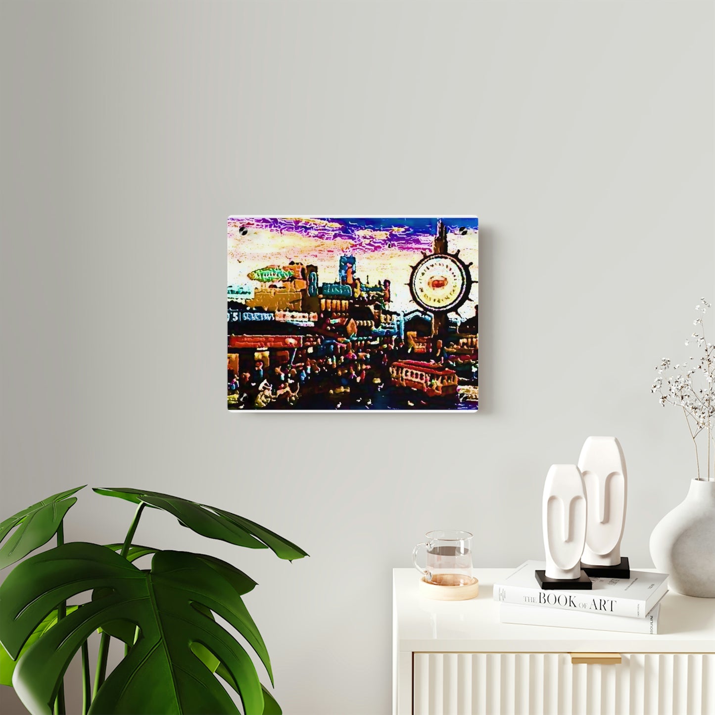 Acrylic Wall Art Panels ... "No.9 Fishermen's Grotto - Fishermen's Wharf, SF, California" ... Family Archives: 1970's ... Original Works ...