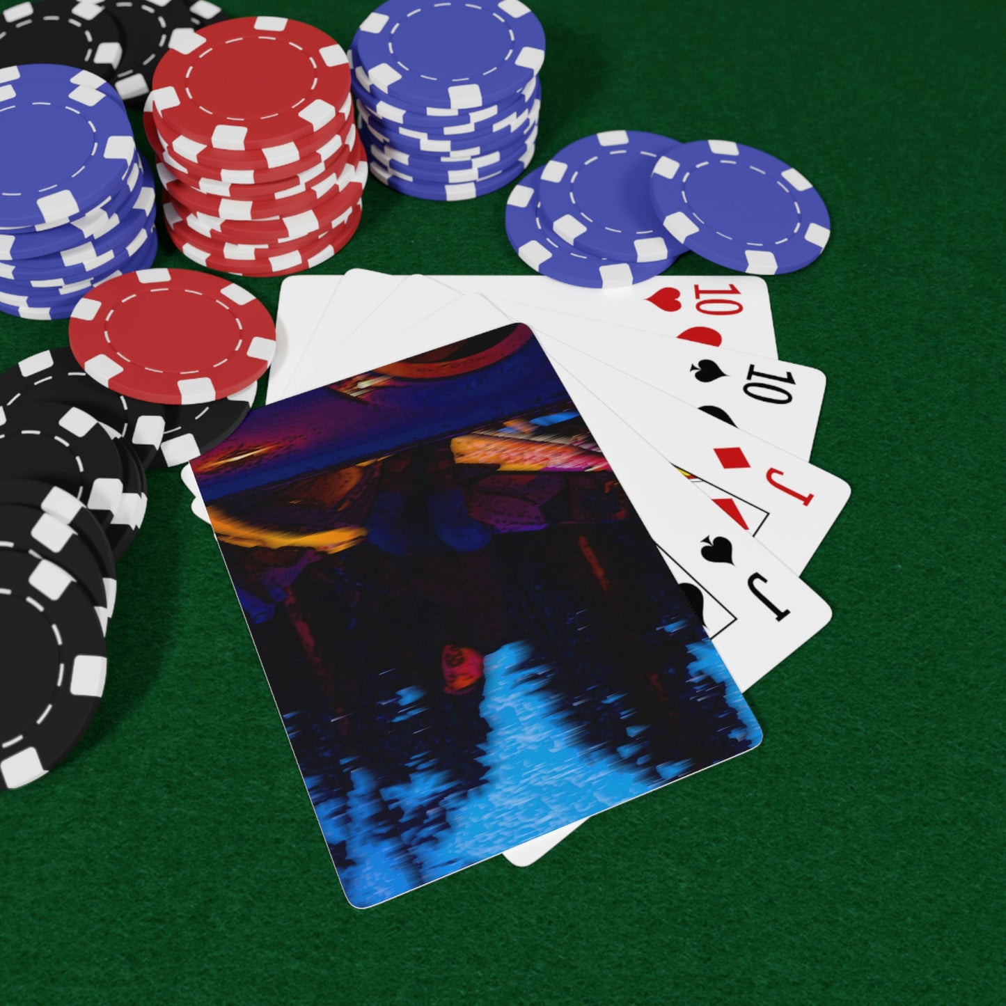Custom Poker Cards ... Two Modes Of Winter Transportation ... "Which One To Drive Next?" ... Choices-Choices-Choices ... Circa 4Jan23 ... Original Works ...