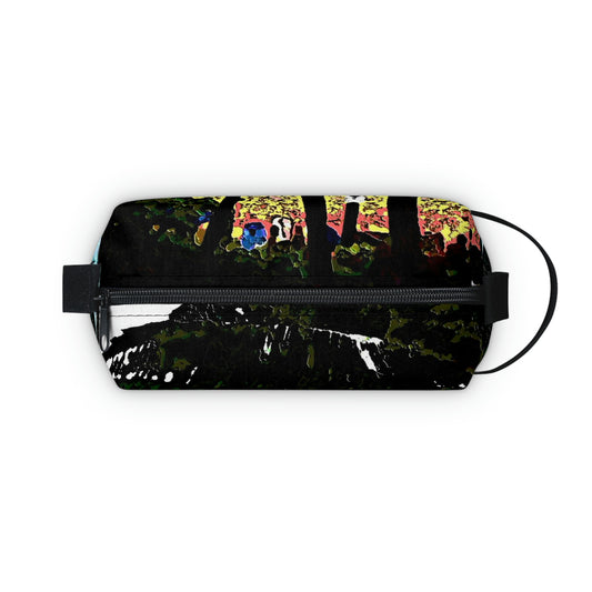 Toiletry Bag ... "A Beautiful Beach Amongst The Palms" ... The Outrigger Waikiki, Honolulu, Oahu ... Original Works ...