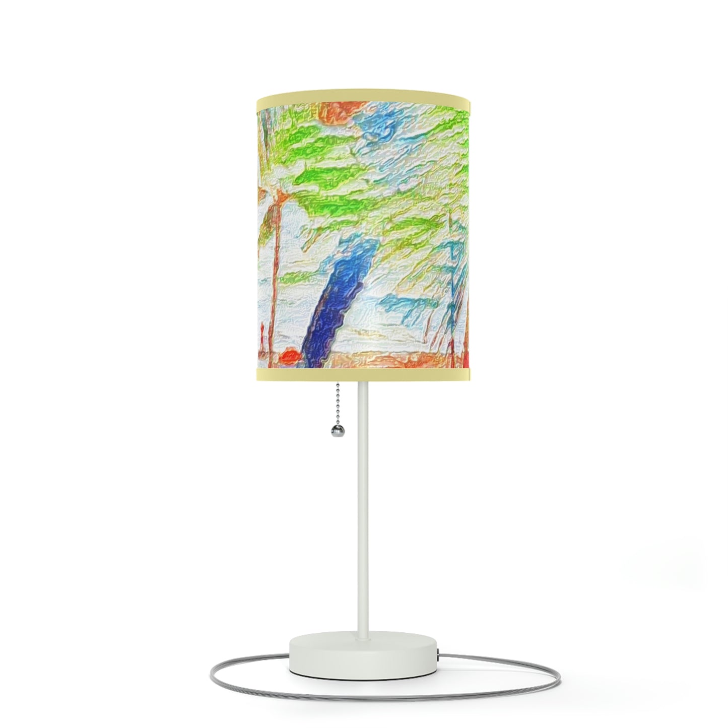 Lamp on a Stand, US|CA plug ... "The Royal Hawai'ian: Waikiki Beach_Beach" ... Honolulu, HI ... Ocotber 2014 (Halloween) ... Original Works ...
