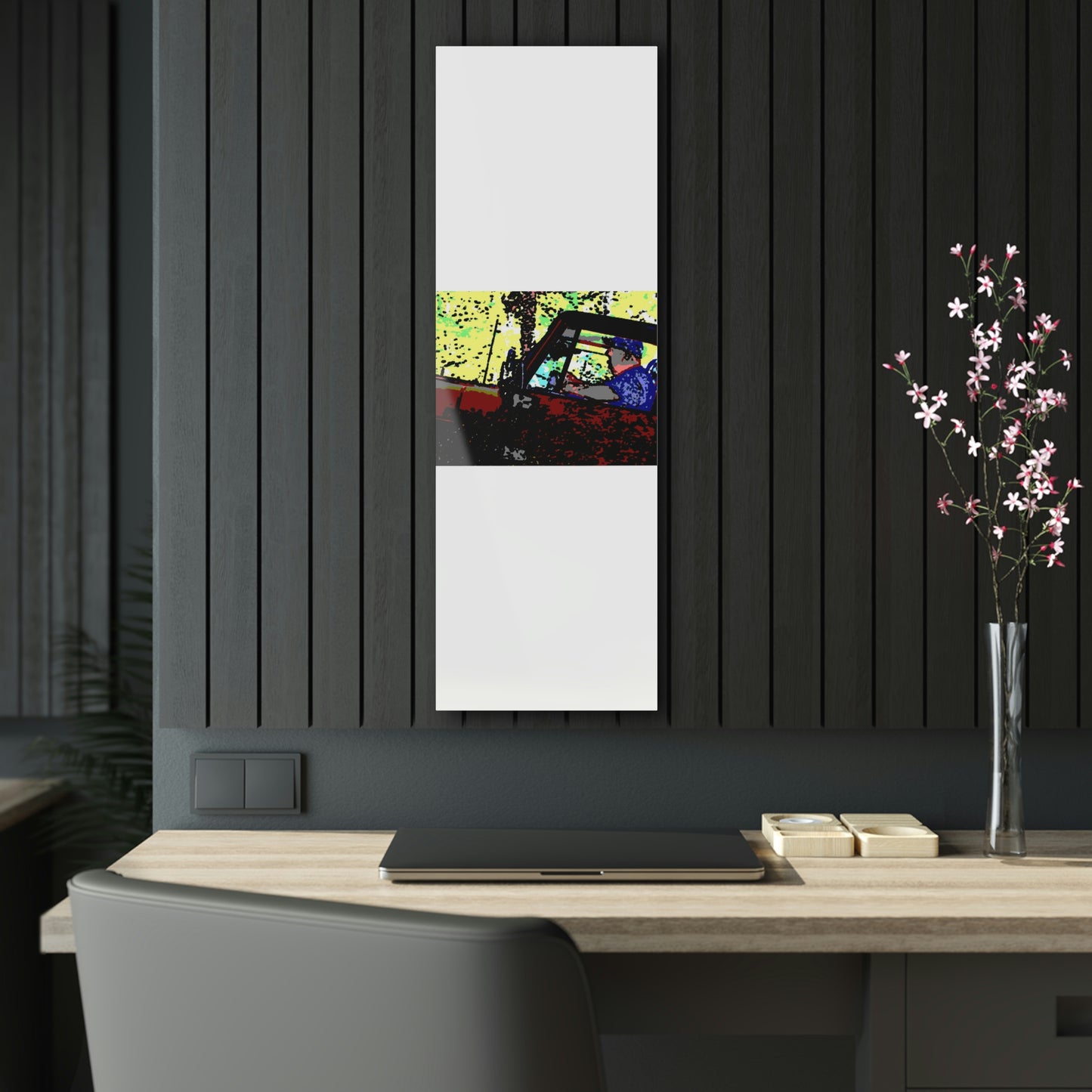 Acrylic Prints ... "Jeep & Bronco-Bustin'-It Up The Mountain Road"  ... Spring 2021 ... Rhett Creek, Idaho ... Original Works ...