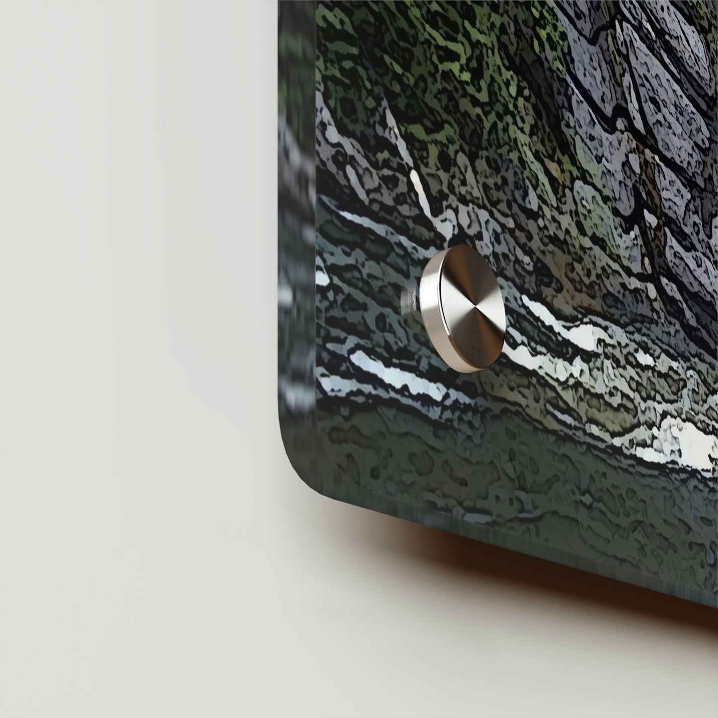 Acrylic Wall Art Panels ... "I Am Innocent" ... Tricky-Dick Immortalized ... Nixon Rock: Along The River ... Central Idaho, Summer 2020 ... Original Works ...