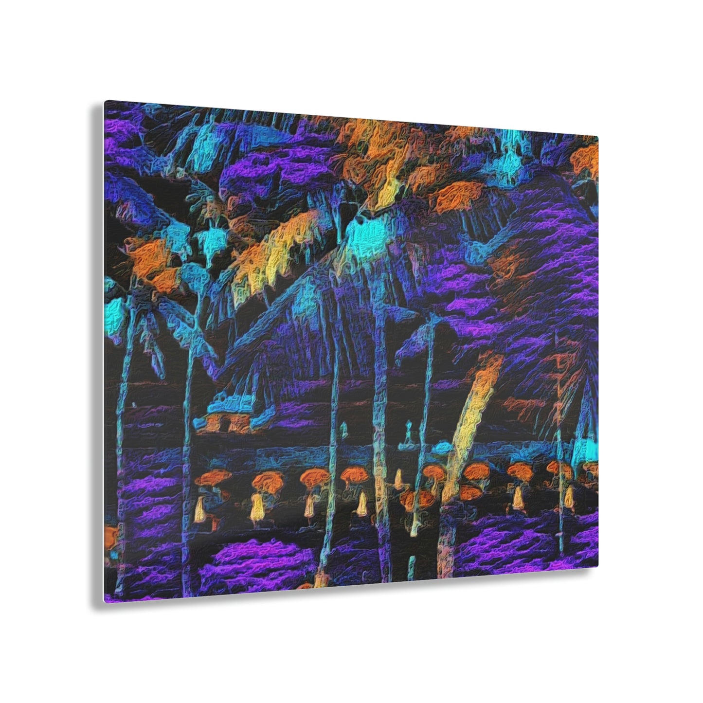 Acrylic Prints ... "The Royal Hawai'ian: Waikiki Beach_Beach" ... Honolulu, HI ... Ocotber 2014 (Halloween) ... Original Works ...