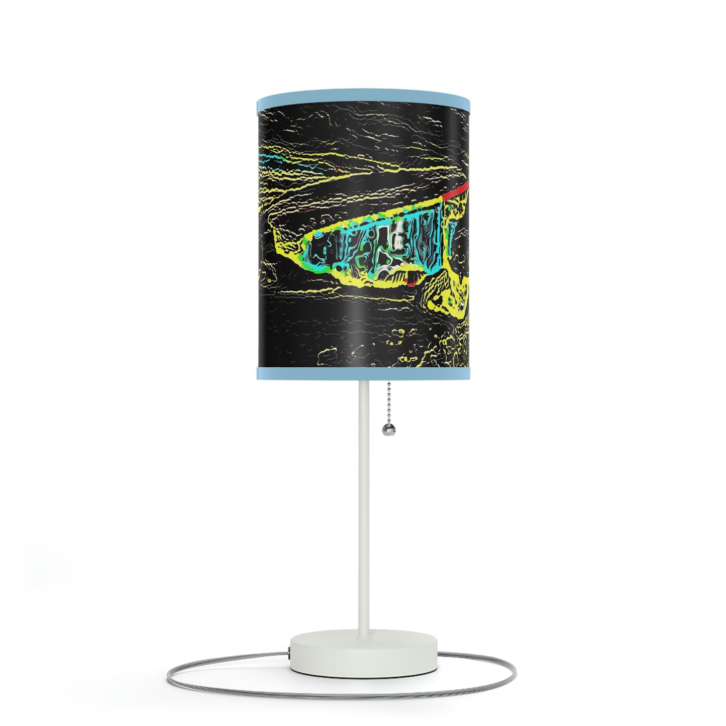 Lamp on a Stand, US|CA plug ... "Snow Vehicle In Snow Storm At-Rest" ... Circa 12Mar23 ... Central Idaho ... 18-Hours Rendering Time: Original Works ...