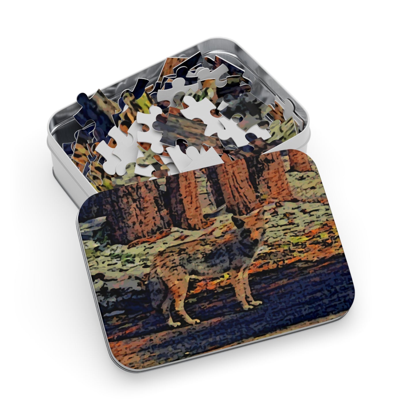 Jigsaw Puzzle (30, 110, 252, 500,1000-Piece) ... Coyote ... "Yosemite Valley: Circa May23 ... KPH Base Photo" ... Original Works ...