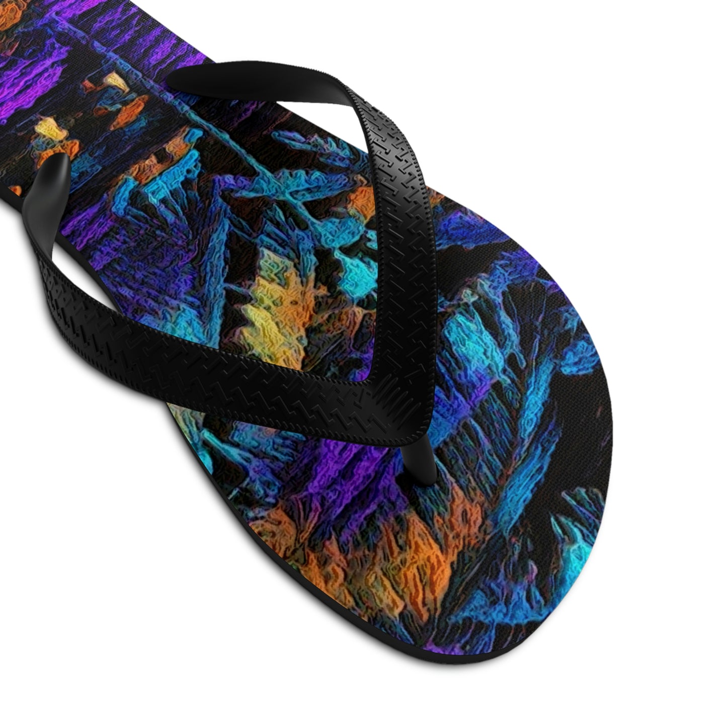 Unisex Flip-Flops ... "The Royal Hawai'ian: Waikiki Beach_Beach" ... Honolulu, HI ... Ocotber 2014 (Halloween) ... Original Works ...