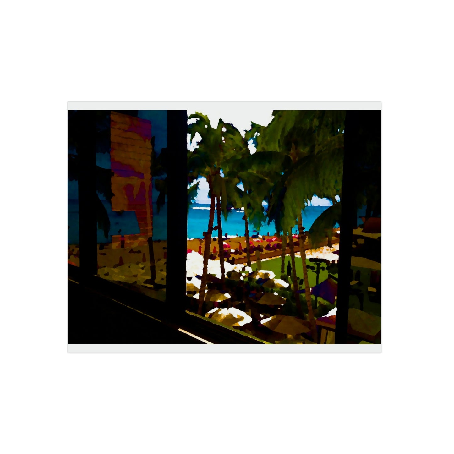 Aluminum Composite Panels ... "A Room With A 'Kingly View' ..." ... The Royal Hawai'ian - The Kings Palace ... Waikiki, HI ... October 2014 ... Original Works ...