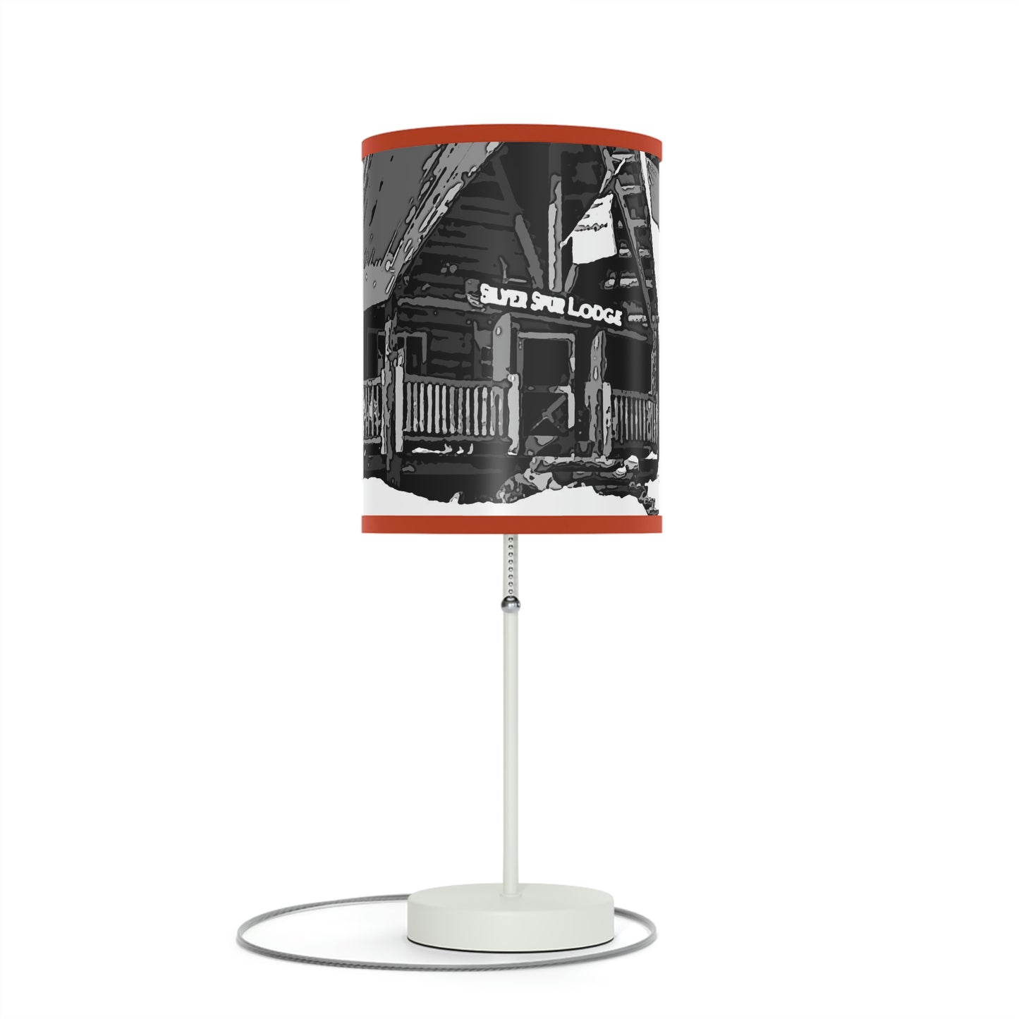 Lamp on a Stand, US|CA plug ... A Beautiful Lodge & Back-Country Outfitter In A Mountain Town ... 'Dixie, Idaho, November 2022' ... Original Works ...
