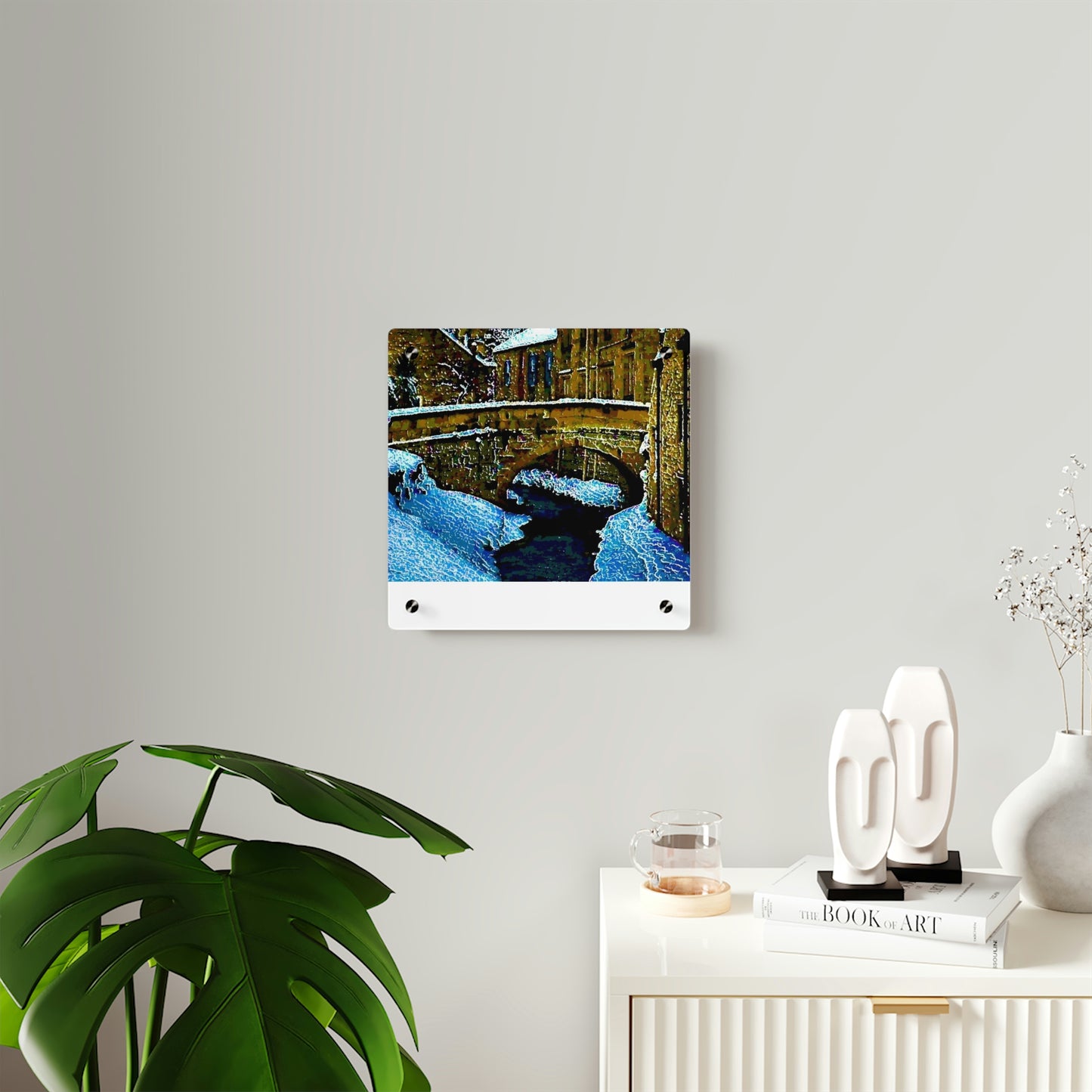 Acrylic Wall Art Panels ... Walikng The Streets & Alleys ... 'Strolling The Canals ... '  ... Original Works  ...