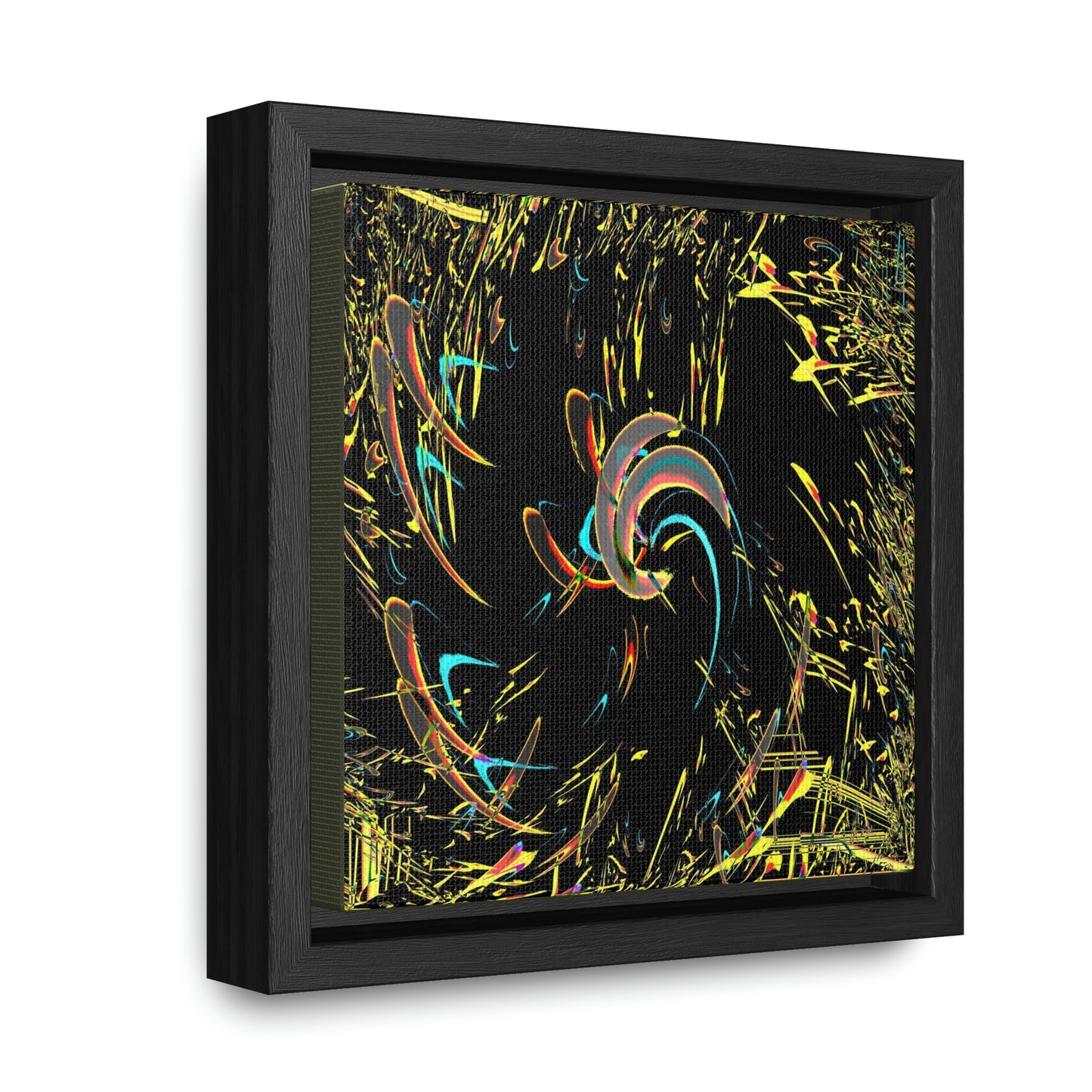 Gallery Canvas Wraps, Square Frame ... "Waning Moon" ... Central Idaho ... October 2022 ... Rendering Time: 22 Hours ... Original Works ...