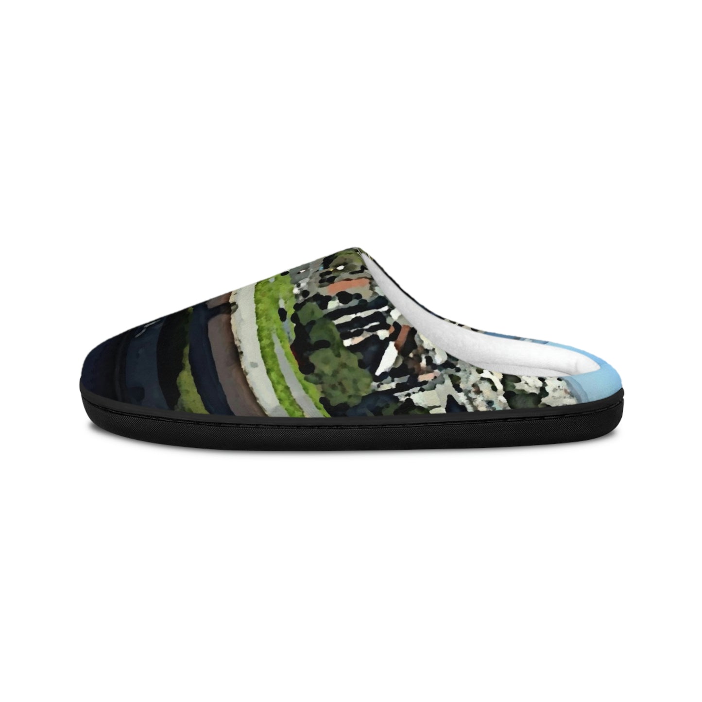 Men's Indoor Slippers ... "Lombard Street San Francisco, CA, USA" ... Family Archives 1970's ... Original Works ...