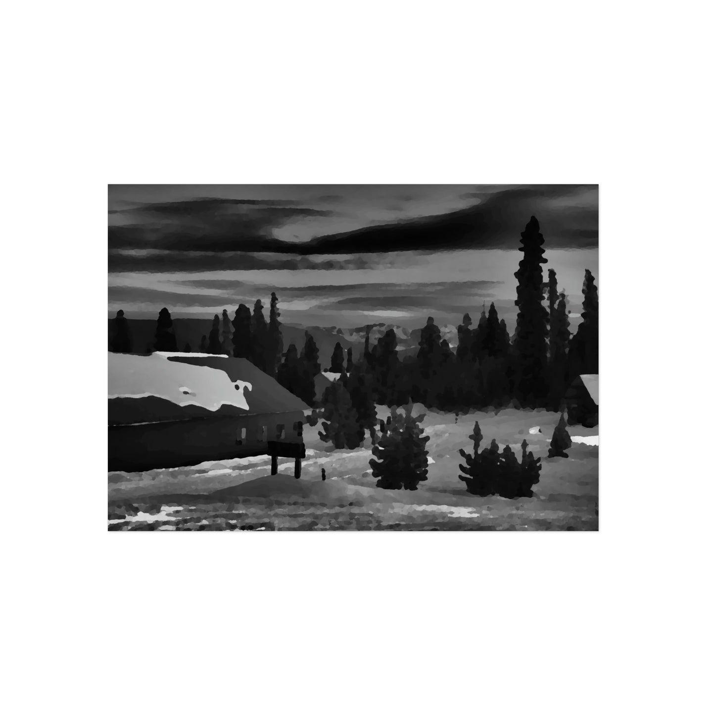 Aluminum Composite Panels ... On The Western Front ... "The Western Flank Of The Rocky Mountains" ... November 2021 ... Original Works ... (Oilification_Heavy) ...