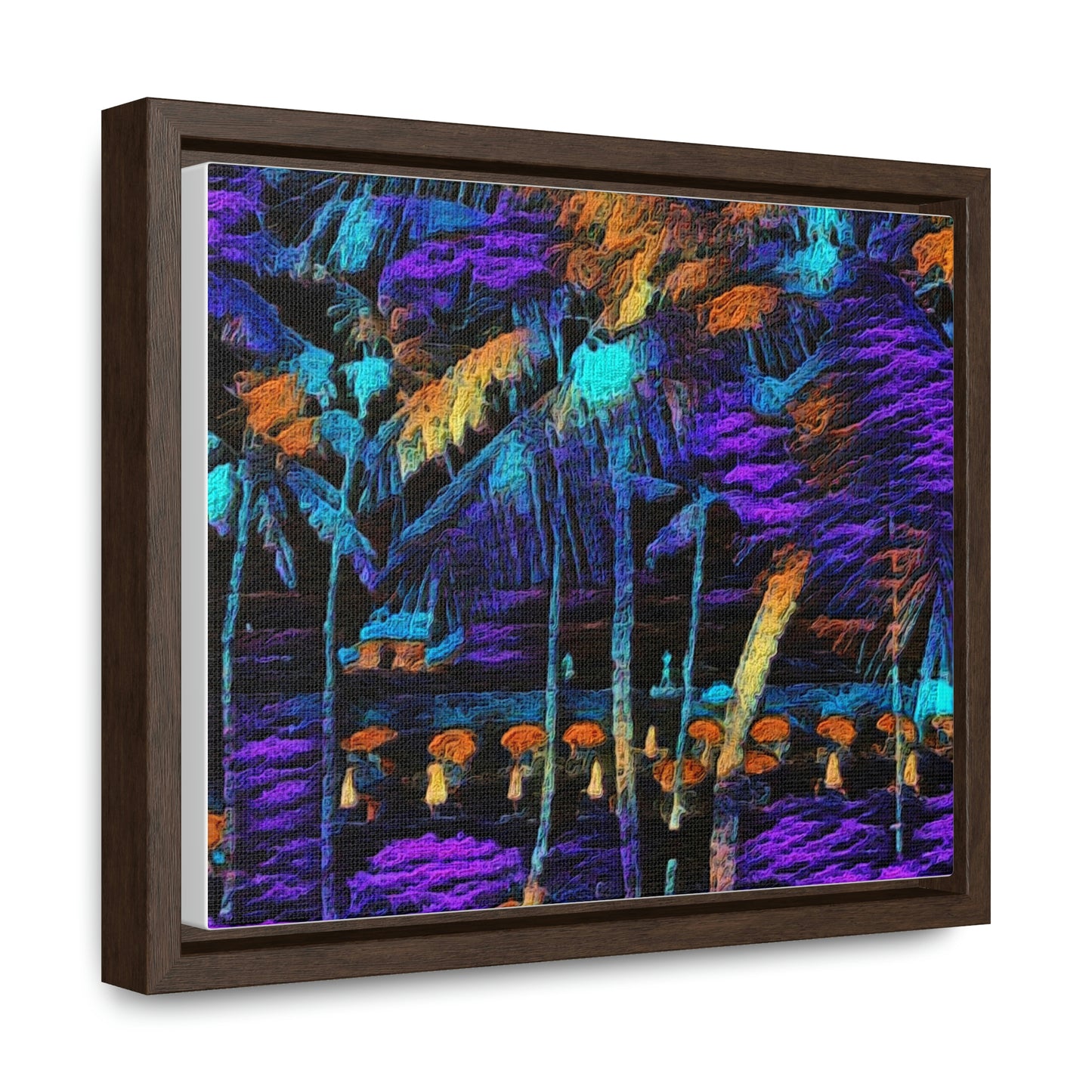 Gallery Canvas Wraps, Horizontal Frame ... "The Royal Hawai'ian: Waikiki Beach_Beach" ... Honolulu, HI ... Ocotber 2014 (Halloween) ... Original Works ...