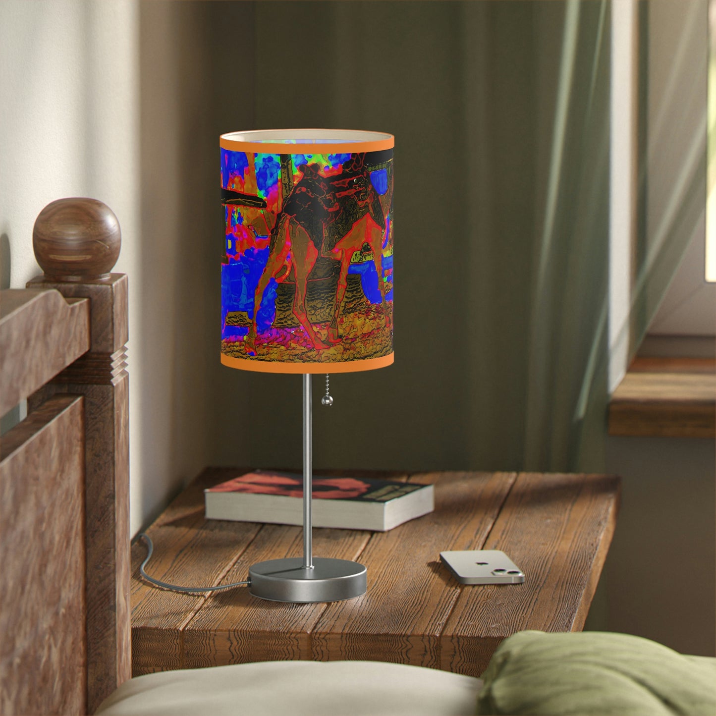Lamp on a Stand, US|CA plug ... "Truckin'-Up-To-Buffalo ... 'Oops - Wrong Country' ... Truckin'-Up-To-New Delll -'E' ... " ... (Delhi, India) ... 5July2007. Original Works ...
