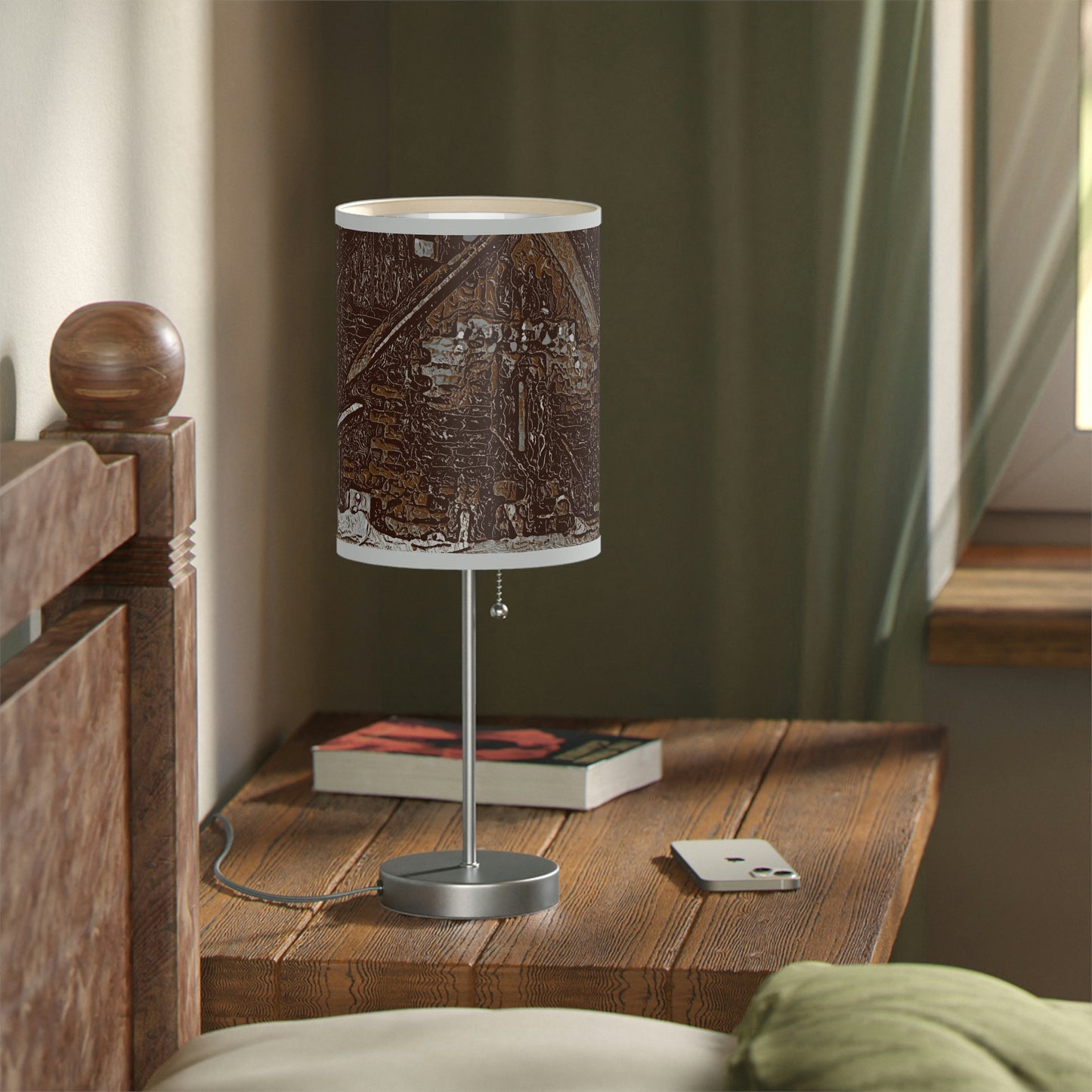 Lamp on a Stand, US|CA plug ... "A Bit Of Illumination For Your Cabin, Trailer, Boat-Yacht, RV, Home, Or Tiny-Home".