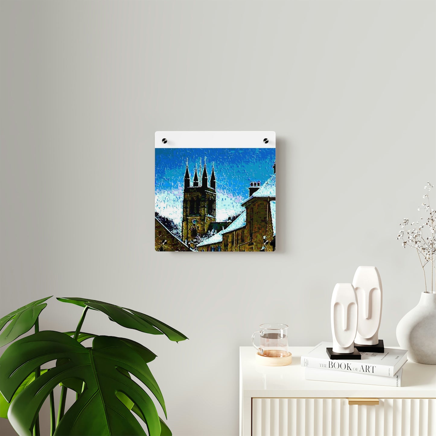 Acrylic Wall Art Panels ....  Walikng The Streets & Alleys ... 'Strolling The Canals ... '  ... Original Works  ...