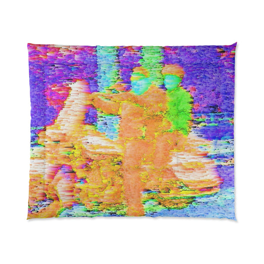 Comforter ... "Hang On Babe ... Fuel Level's Low ... Gotta Hit The Juice For A Bit ... 'Expect 150mph For-A-Stretch'  ..." ...  Original Work's ...