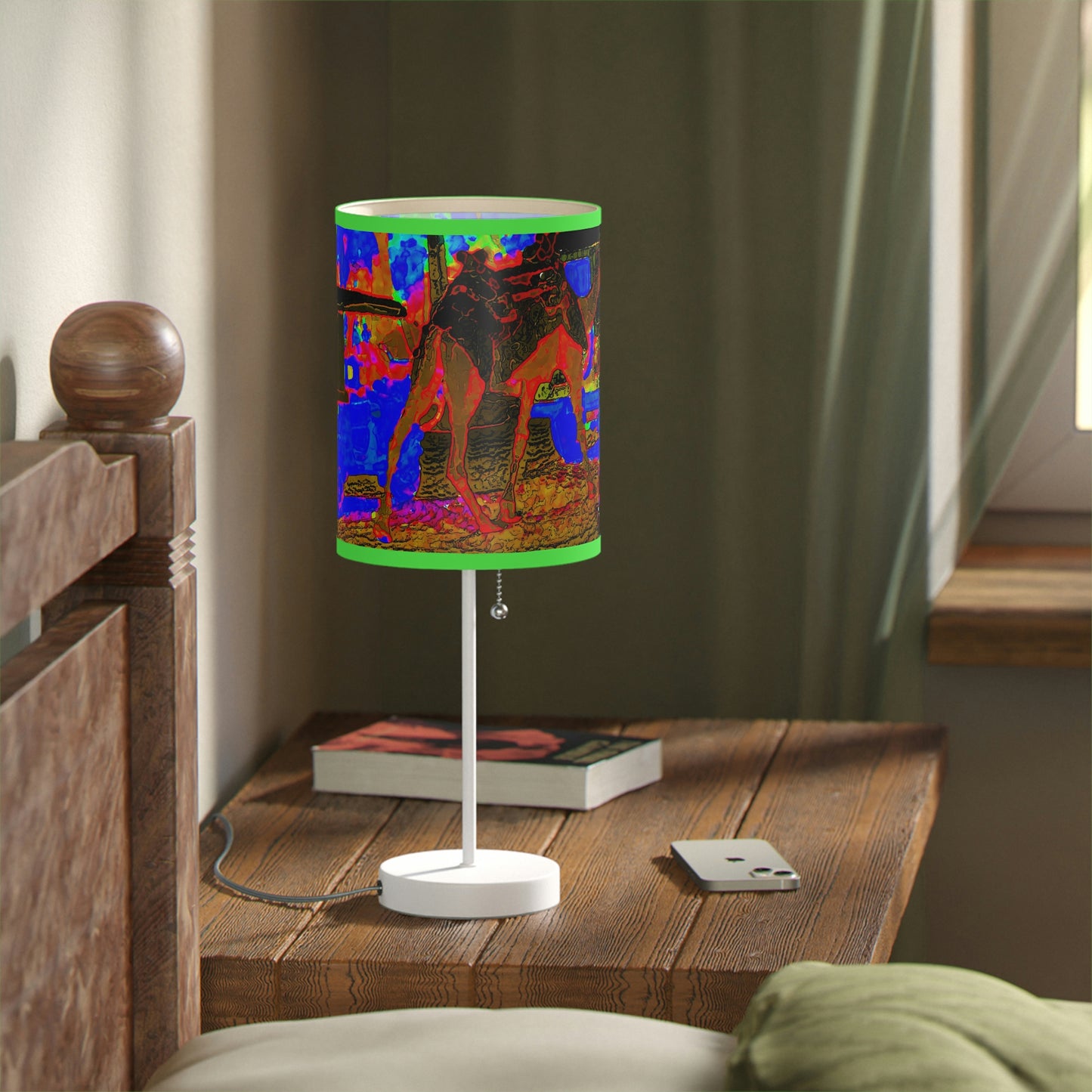 Lamp on a Stand, US|CA plug ... "Truckin'-Up-To-Buffalo ... 'Oops - Wrong Country' ... Truckin'-Up-To-New Delll -'E' ... " ... (Delhi, India) ... 5July2007. Original Works ...