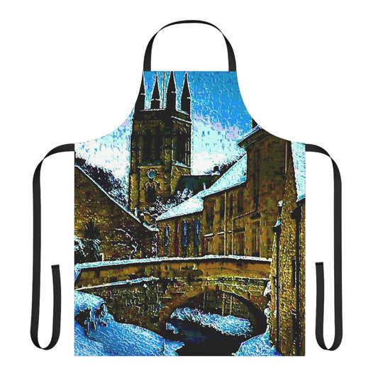 Apron (AOP) ... Walikng The Streets & Alleys ... 'Strolling The Canals ... '  ... Original Works  ...