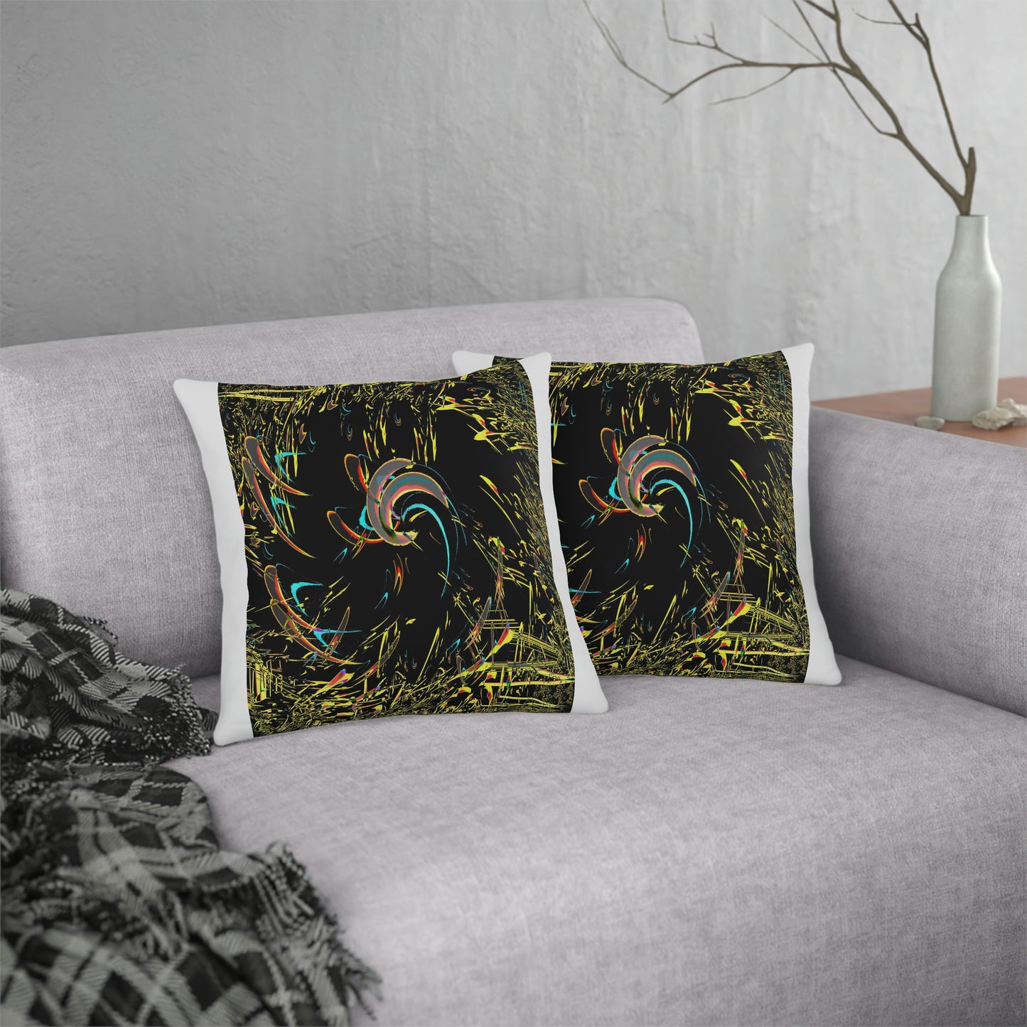 Waterproof Pillows ... "Waning Moon" ... Central Idaho ... October 2022 ... Rendering Time: 22 Hours ... Original Works ...