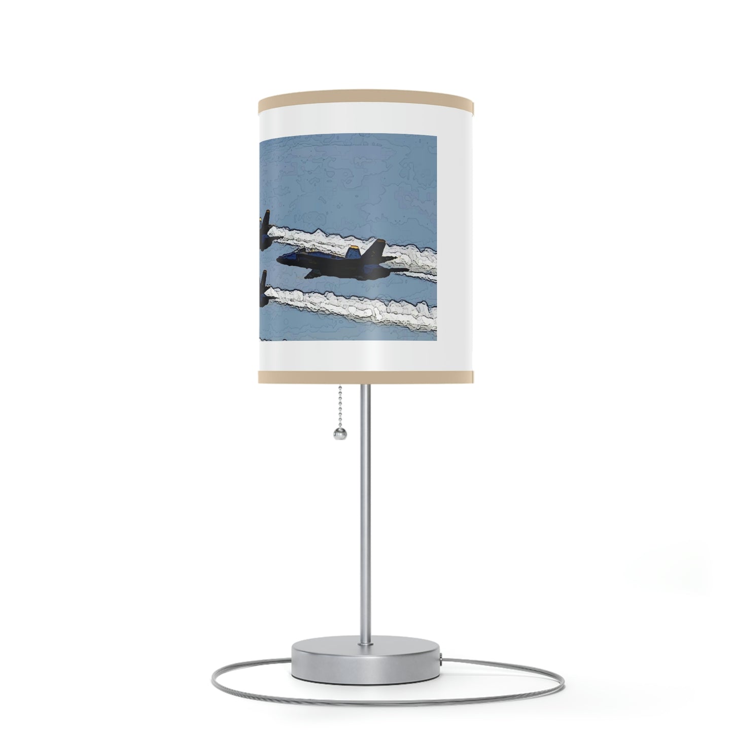 Lamp on a Stand, US|CA plug ... Seattle Seafair ..."Blue Angels Run Over Lake Washington" ... Circa Mid 1980's ... Dr FJ Holt ... Original Works ...