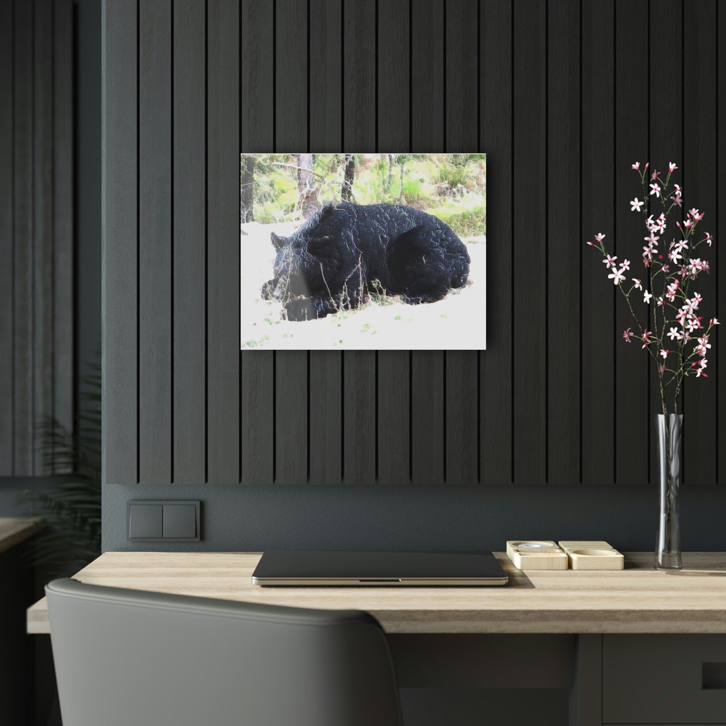 Acrylic Prints ... RCY: "Rhett Creek Yogi ... '500 Lbs Of Autumn Season Hunger' ..."  ... September 2022 ... Central Idaho ... Original Works ...