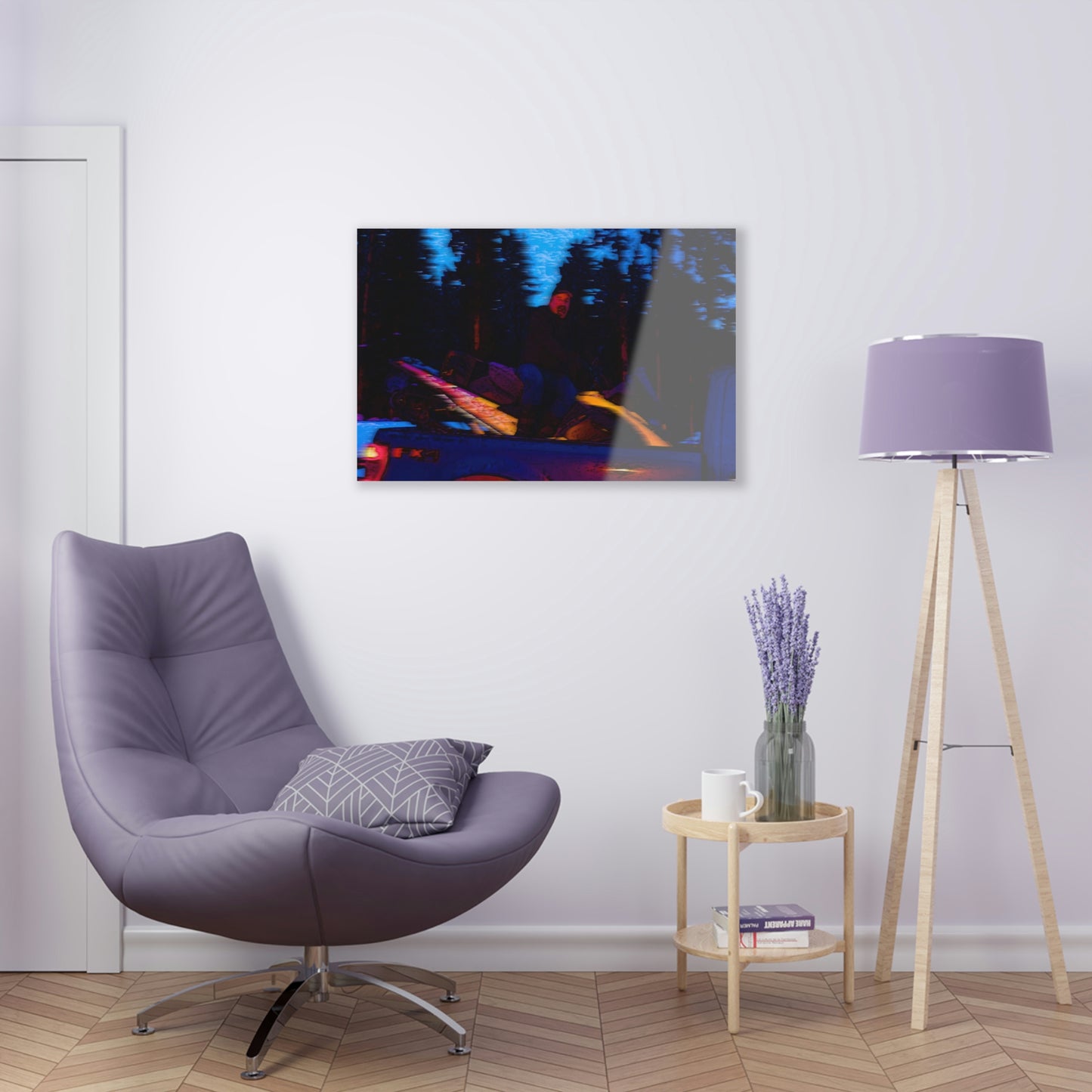 Acrylic Prints ... Two Modes Of Winter Transportation ... "Which One To Drive Next?" ... Choices-Choices-Choices ... Circa 4Jan23 ... Original Works ...