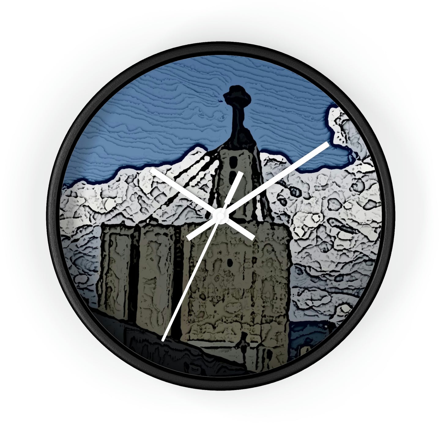 Wall clock ... "ICP: Idaho County Propane ... 'Production Facilities Grangeville, Idaho' ... "  Original Works: Rendering Time: 10 Hours ...