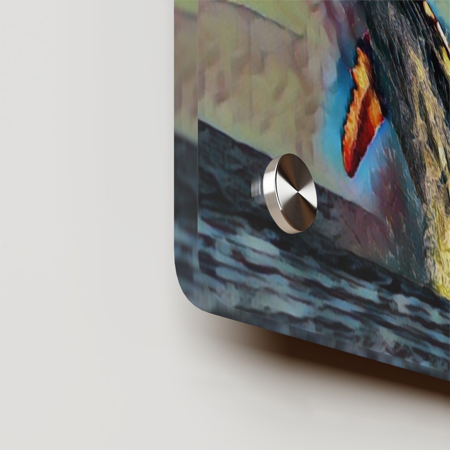 Acrylic Wall Art Panels ... An Extraordinary Humpback Breach ... 'With Explosive Energy' ... Family Archives (KPH) ... Circa: 21st Century. Maui, HI ... Original Works ...