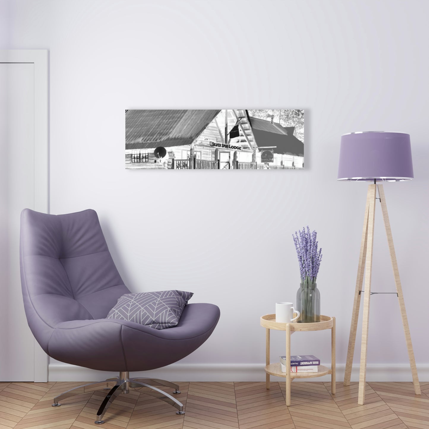Acrylic Prints ... A Beautiful Lodge & Back-Country Outfitter In A Mountain Town ... 'Dixie, Idaho, November 2022' ... Original Works ...