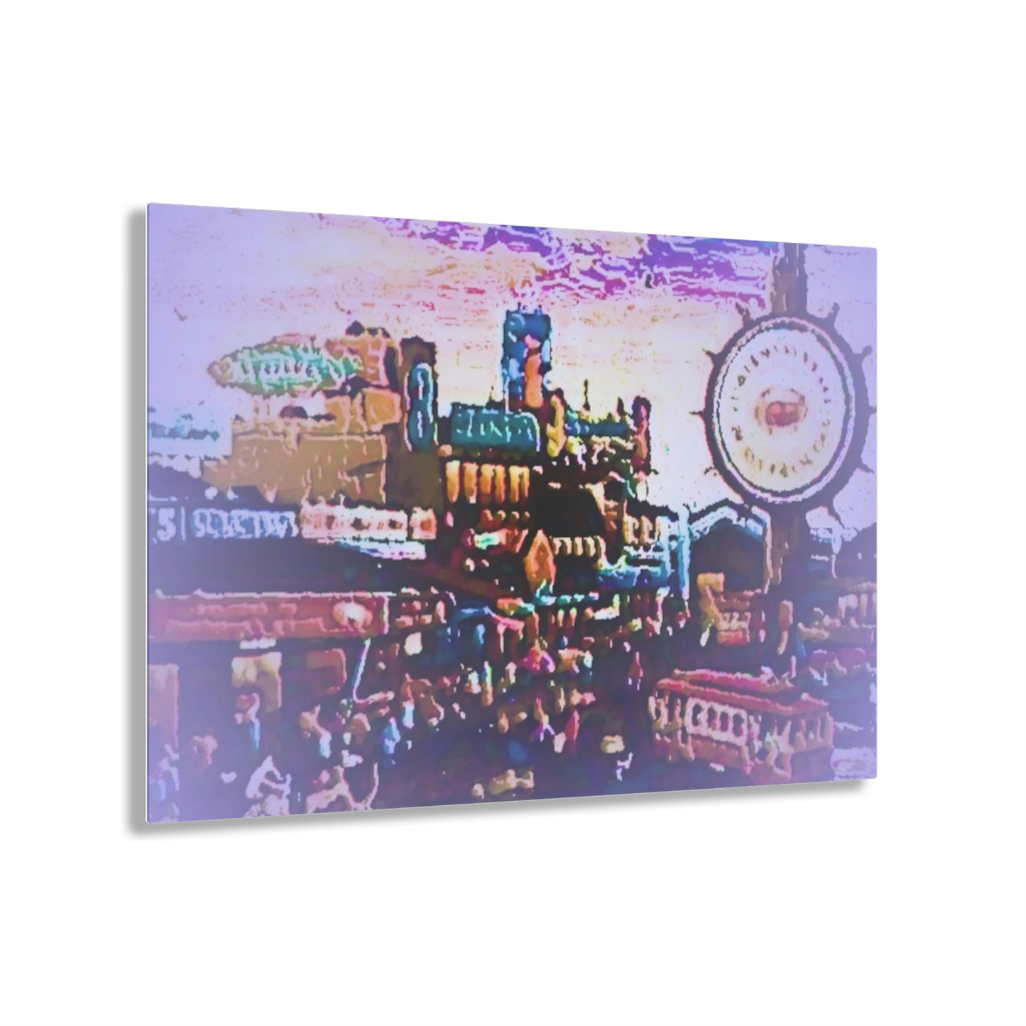 Acrylic Prints ... "No.9 Fishermen's Grotto - Fishermen's Wharf, SF, California" ... Family Archives: 1970's ... Original Works ...