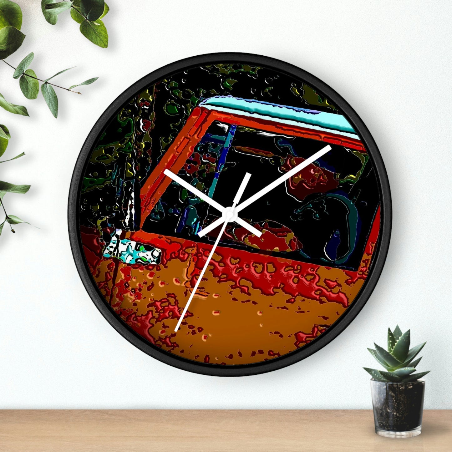 Wall clock ... How-To-Drive-Idaho's-Mountain_Roads ... "Like A Professional" ... "Truckin' Like The Doo-Dah-Man" ...