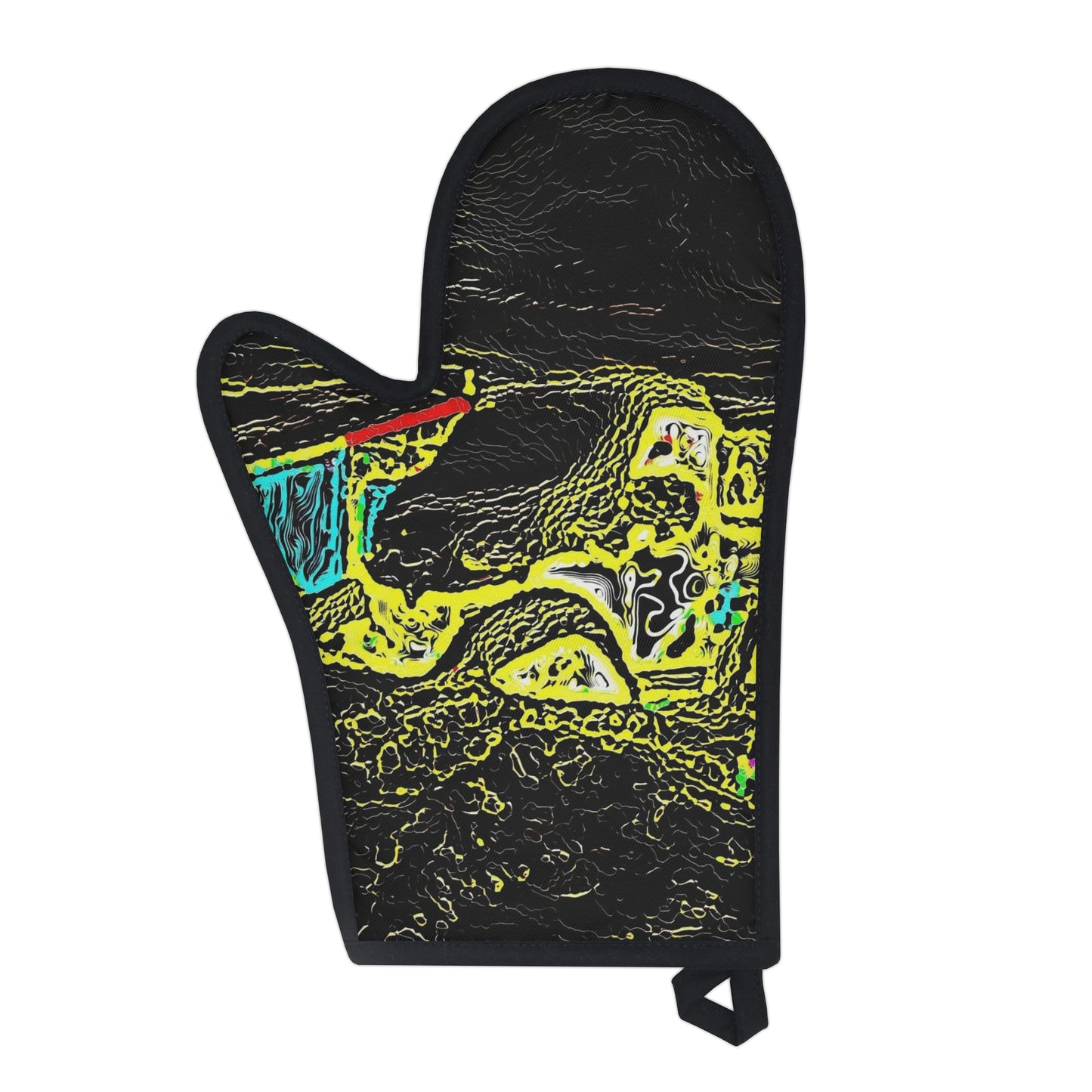 Oven Glove ... "Snow Vehicle In Snow Storm At-Rest" ... Circa 12Mar23 ... Central Idaho ... 18-Hours Rendering Time: Original Works ...