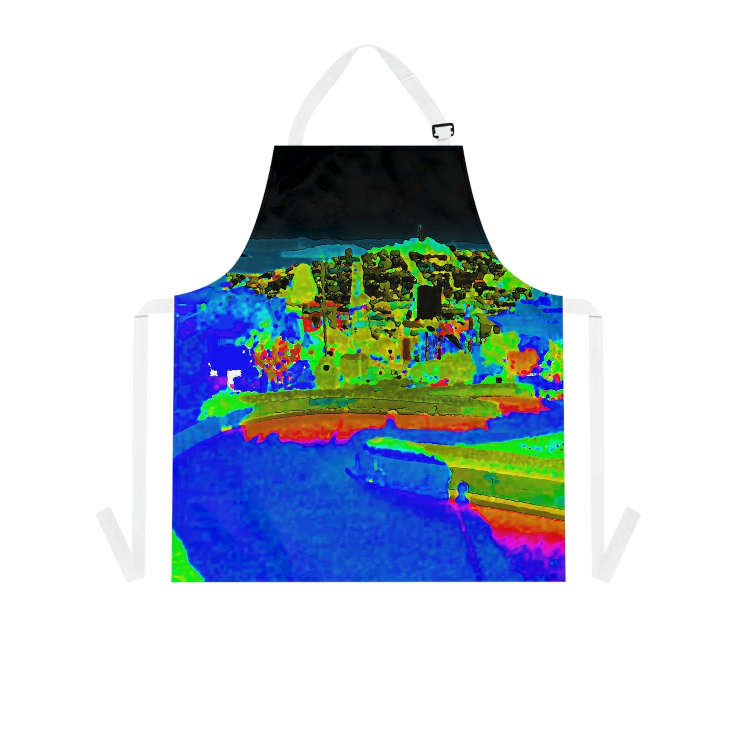 Apron (AOP) ..."Lombard Street San Francisco, CA, USA" ... Family Archives 1970's ... Original Works ...