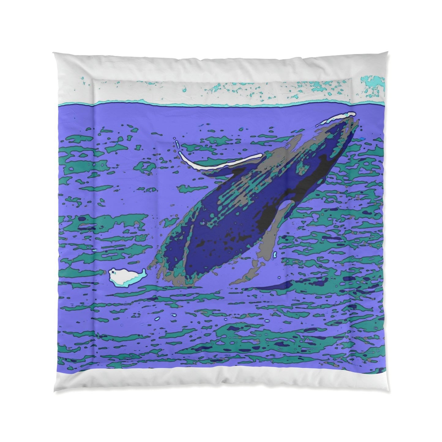 Comforter ... Baby Humpback Breaching ... Maui, HI: April 2022 ... "Family Archives: KPH" ... Original Works ...