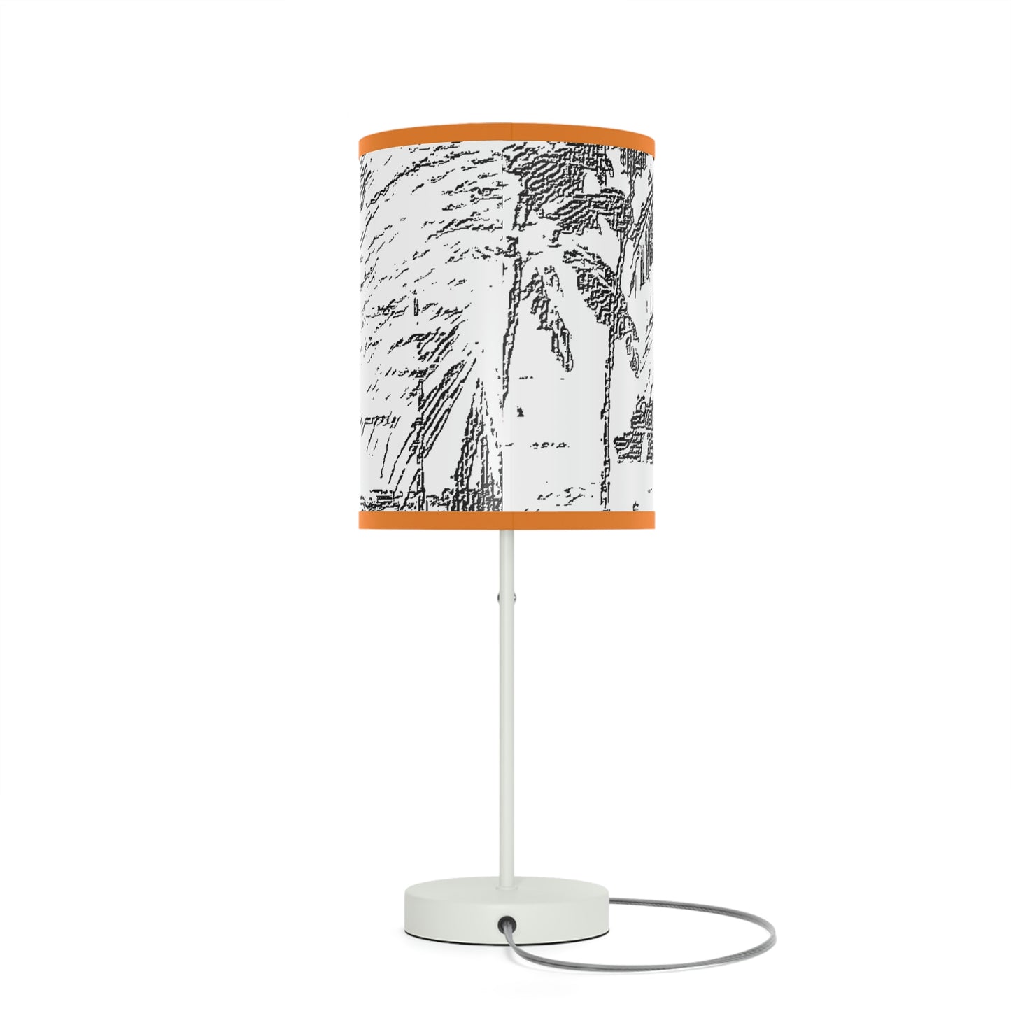 Lamp on a Stand, US|CA plug ... "The Royal Hawai'ian: Waikiki Beach_Beach" ... Honolulu, HI ... Ocotber 2014 (Halloween) ... Original Works ...