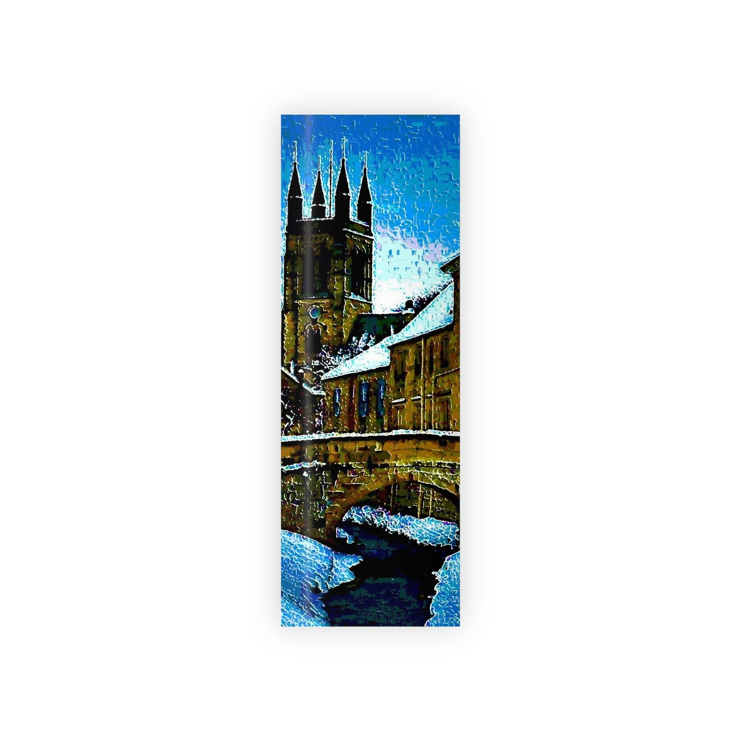 Gift Wrapping Paper Rolls, 1pc ... Walikng The Streets & Alleys ... 'Strolling The Canals ... '  ... Original Works  ...