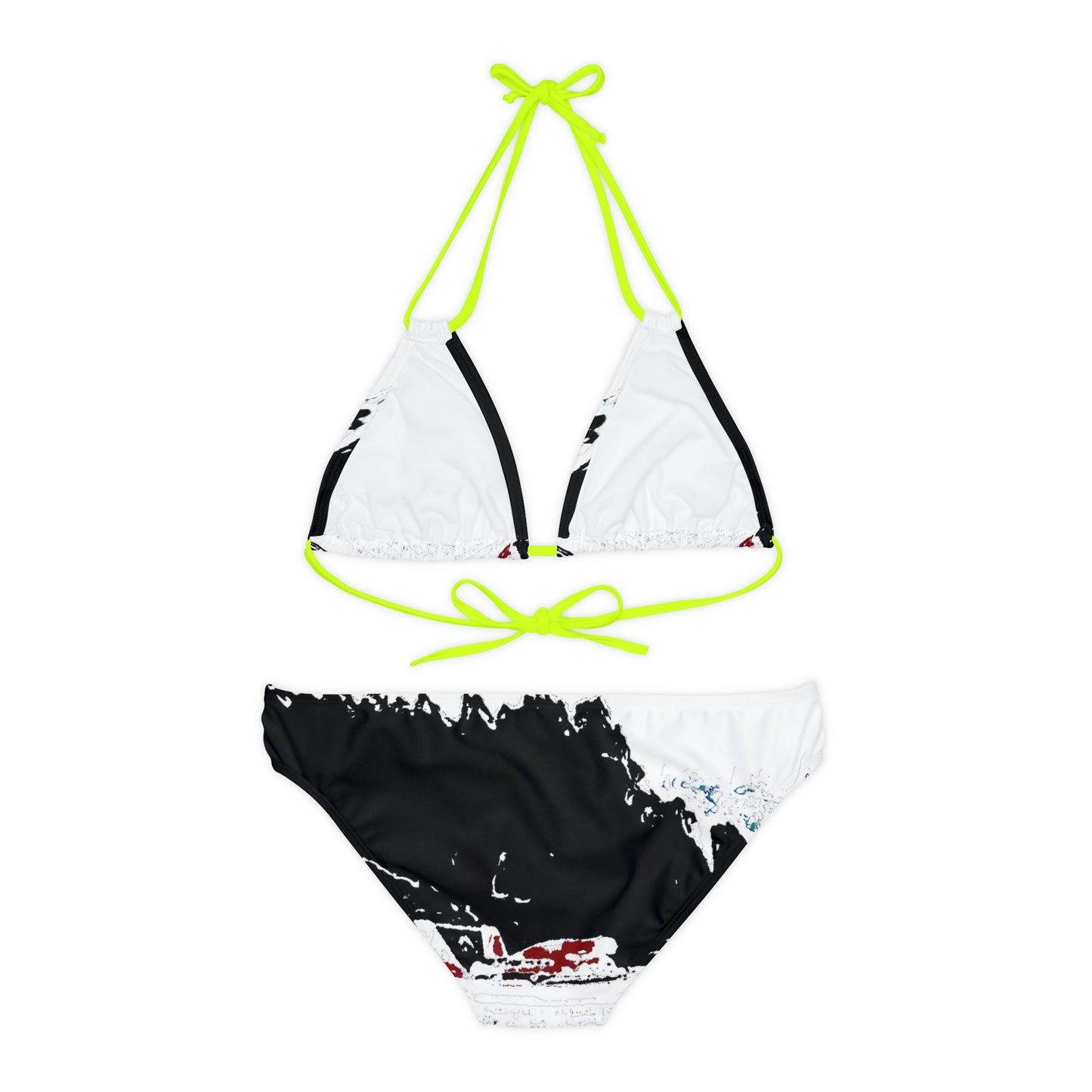 Strappy Bikini Set ... Seattle Columbia Cup On Lake Washington ... "Dave Wilcox Heads For The Win" ... Associate Gift-Photo ... Original Works ...