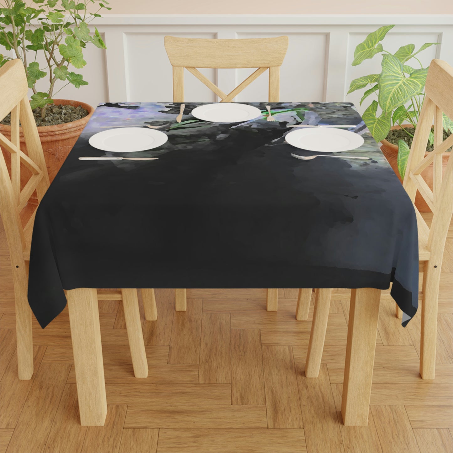 Tablecloth, ...  "Come Fly With Us At CIP Airways" .. CIP: Central_Idaho-Properties ...