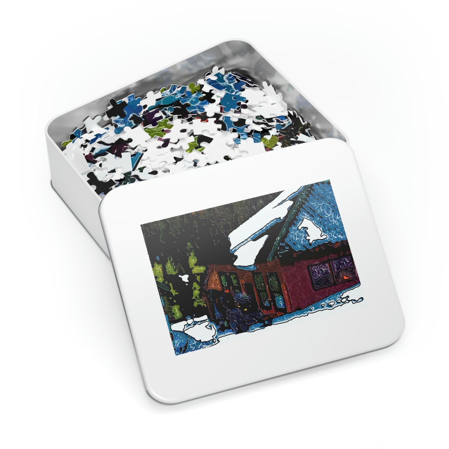 Jigsaw Puzzle (30, 110, 252, 500,1000-Piece) ... Piece-By-Piece ... "Count The Hours & Enjoy The Colors..!" ... Original Works: Phots' Photo: Les Objets D'Art ...