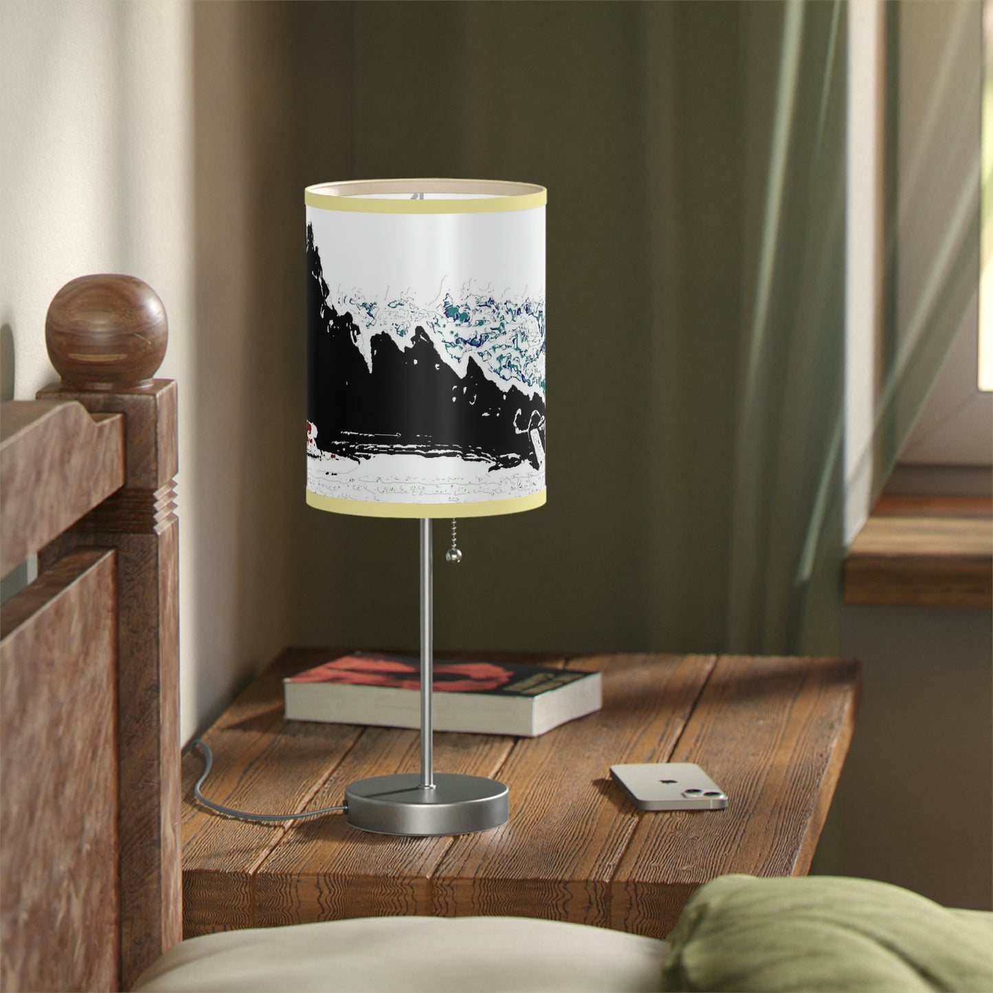 Lamp on a Stand, US|CA plug ... Seattle Columbia Cup On Lake Washington ... "Dave Wilcox Heads For The Win" ... Associate Gift-Photo ... Original Works ...