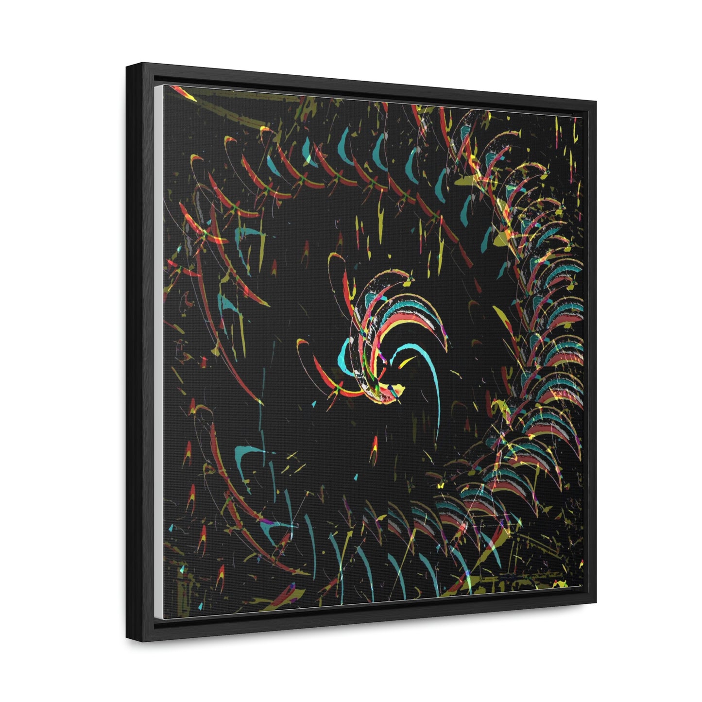 Gallery Canvas Wraps, Square Frame ... "Waning Moon" ... Central Idaho ... October 2022 ... Rendering Time: 22 Hours ... Original Works ...