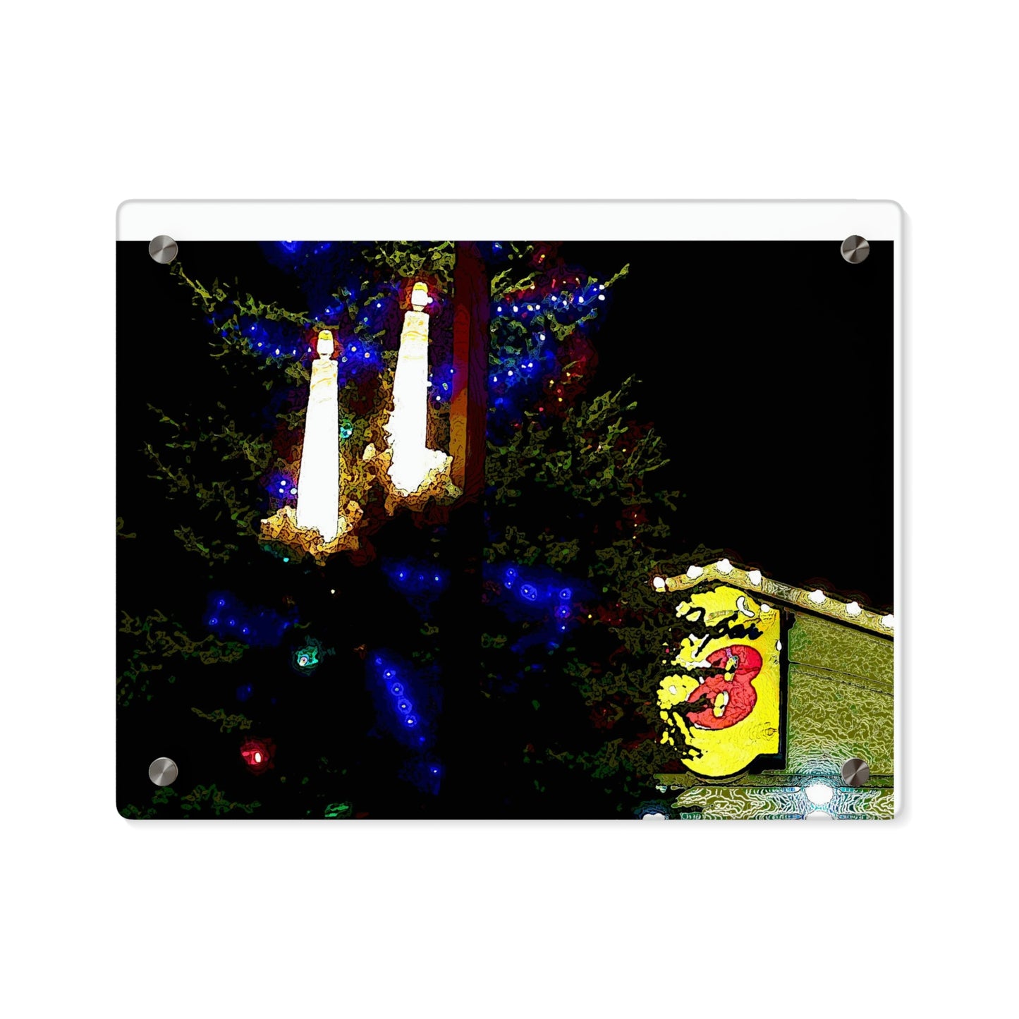Acrylic Wall Art Panels ... A Very Nice Super-8 'On The Praire' ... Grangeville, Idaho ... Jan23 ... Original Works ...