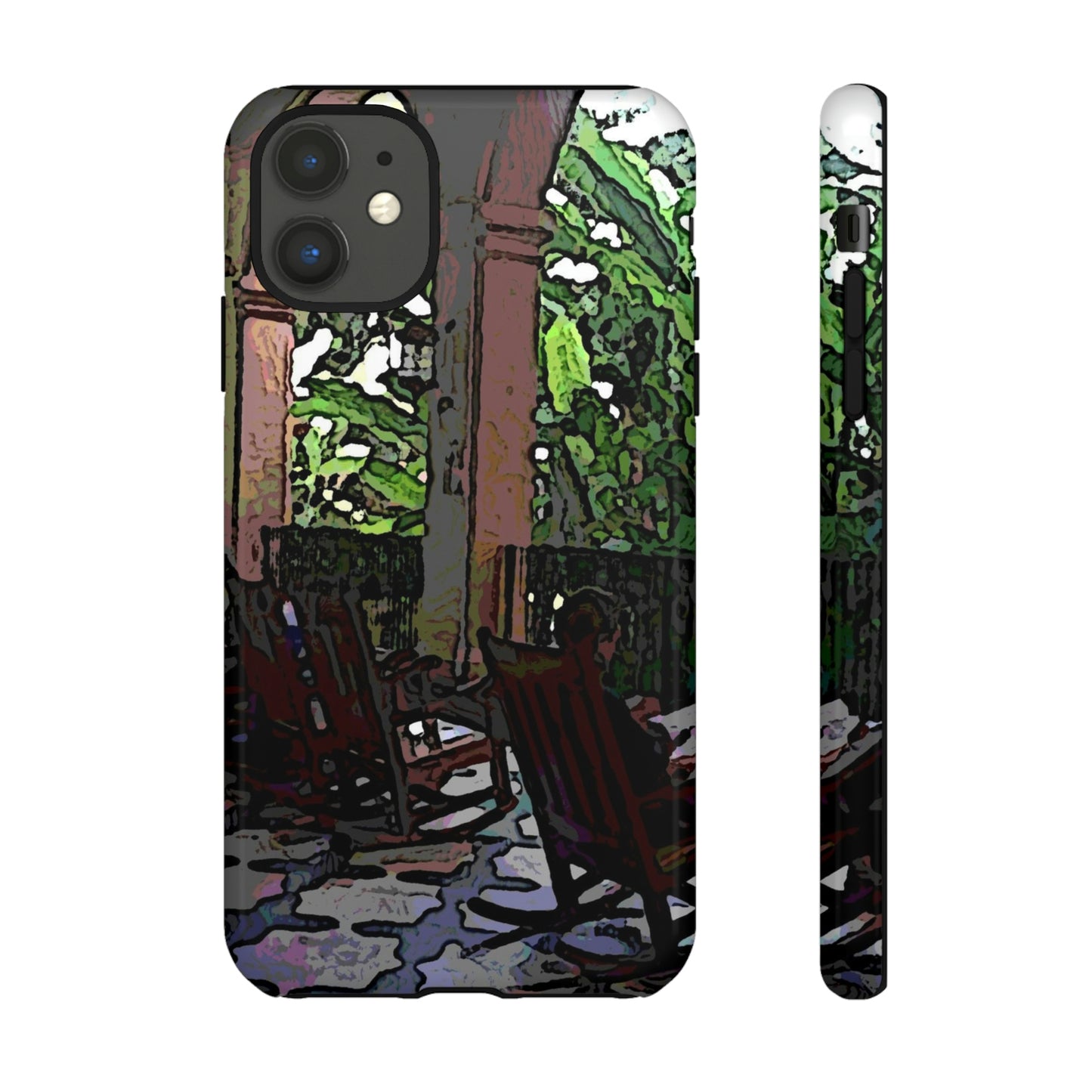 Tough Cases ... Lanai & Rocking Chairs At: 'The Pink Palace' ... The Royal Hawai'ian ... Honolulu, HI ... '27Oct2014' ... Original Works ...