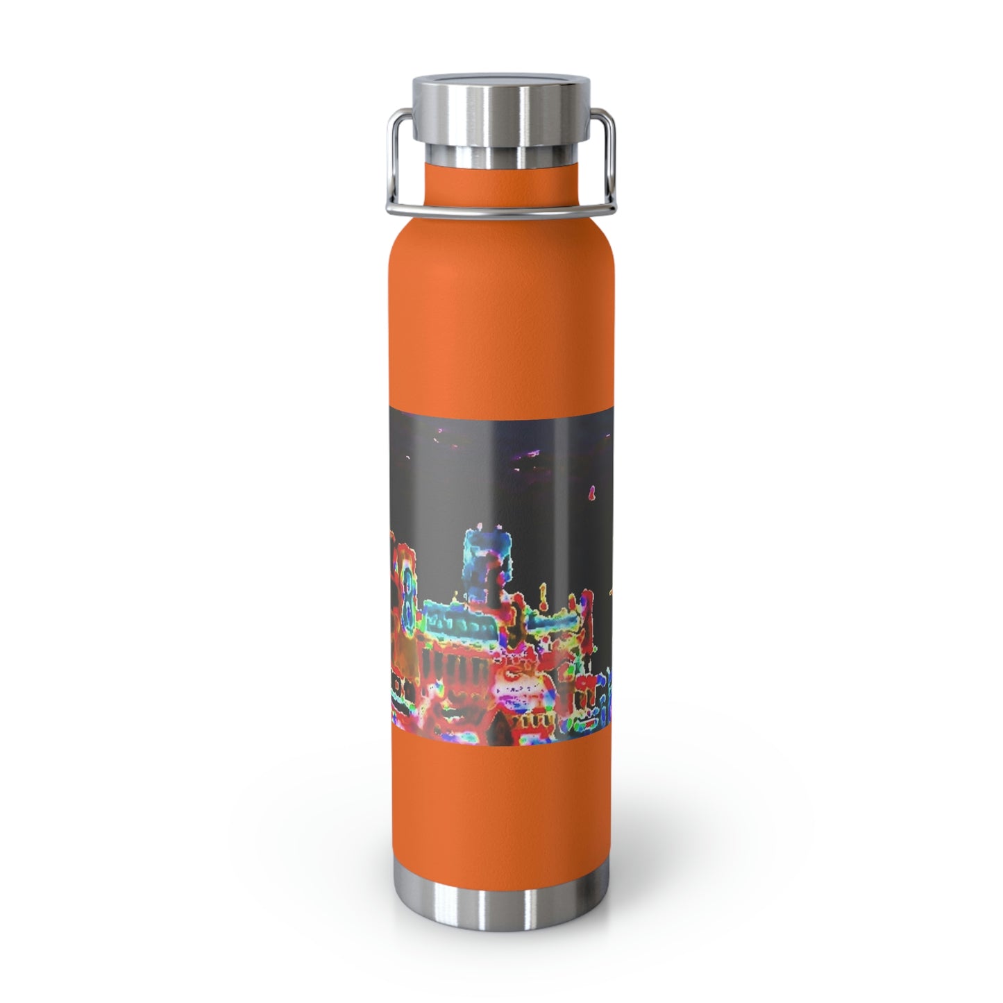 Copper Vacuum Insulated Bottle, 22oz ... "No.9 Fishermen's Grotto - Fishermen's Wharf, SF, California" ... Family Archives: 1970's ... Original Works ...