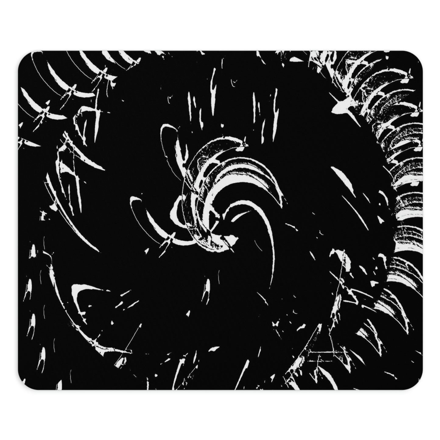 Mouse Pad ... "Waning Moon" ... Central Idaho ... October 2022 ... Rendering Time: 22 Hours ... Original Works ...