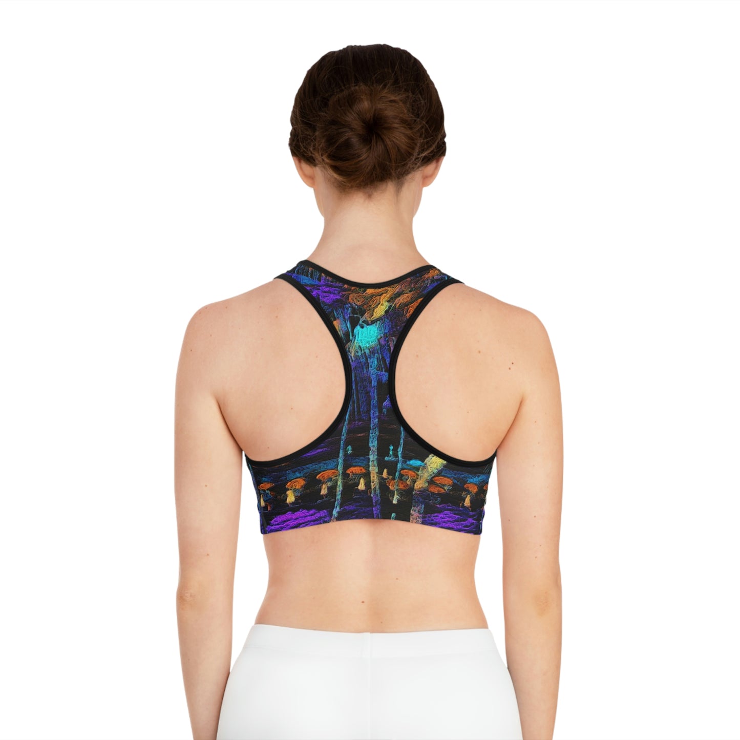 Sports Bra (AOP) ... "The Royal Hawai'ian: Waikiki Beach_Beach" ... Honolulu, HI ... Ocotber 2014 (Halloween) ... Original Works ...