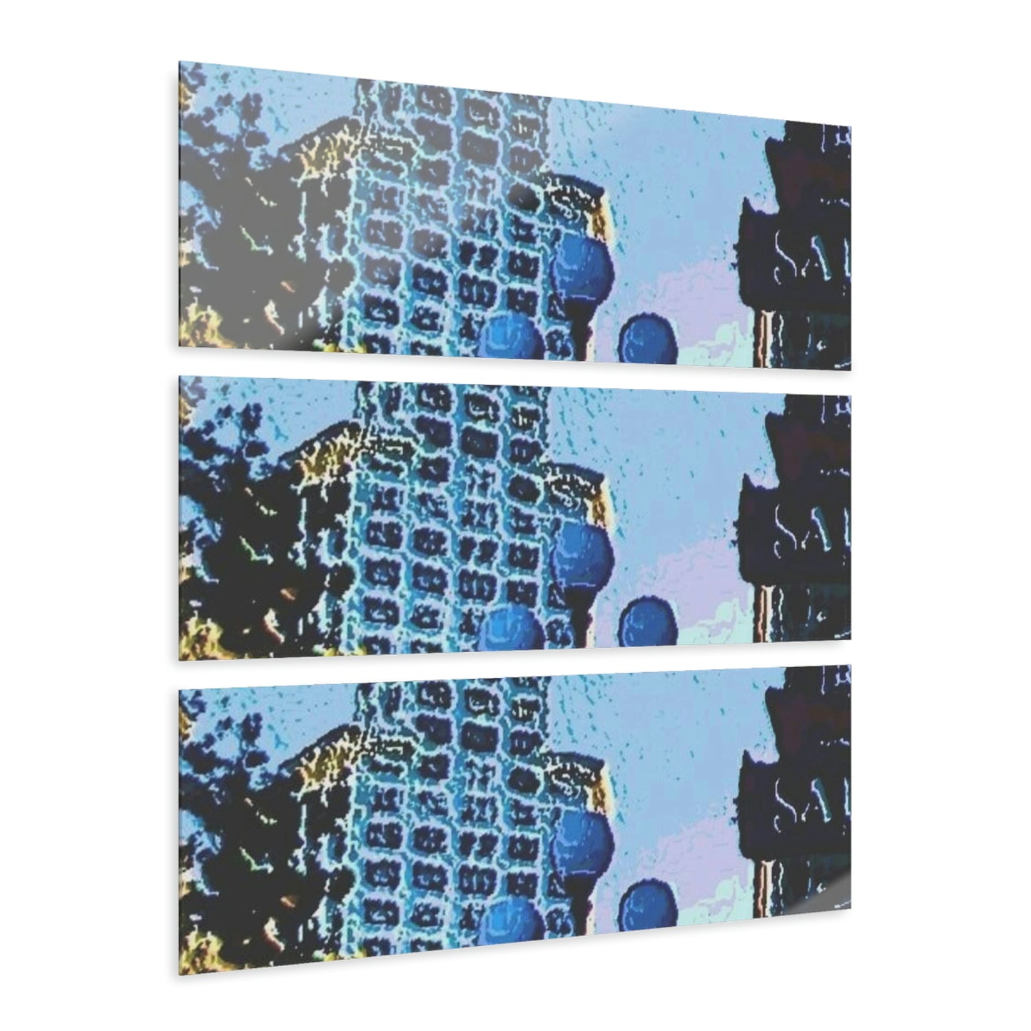 Acrylic Prints (Triptych) ... Pioneer Square & Smith Tower ... 'That World Famous View' ... Colleague Supplied Photo ... Original Works ...
