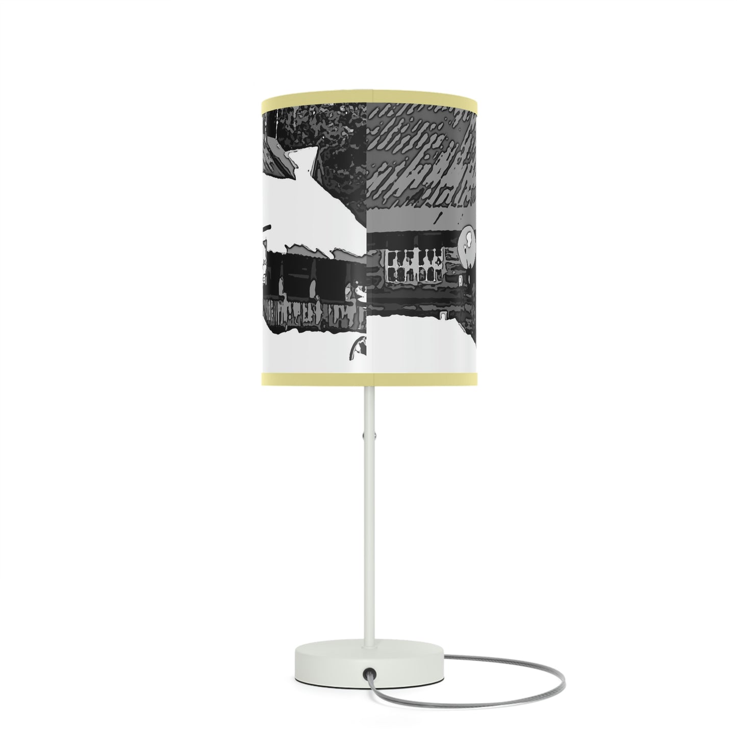 Lamp on a Stand, US|CA plug ... A Beautiful Lodge & Back-Country Outfitter In A Mountain Town ... 'Dixie, Idaho, November 2022' ... Original Works ...