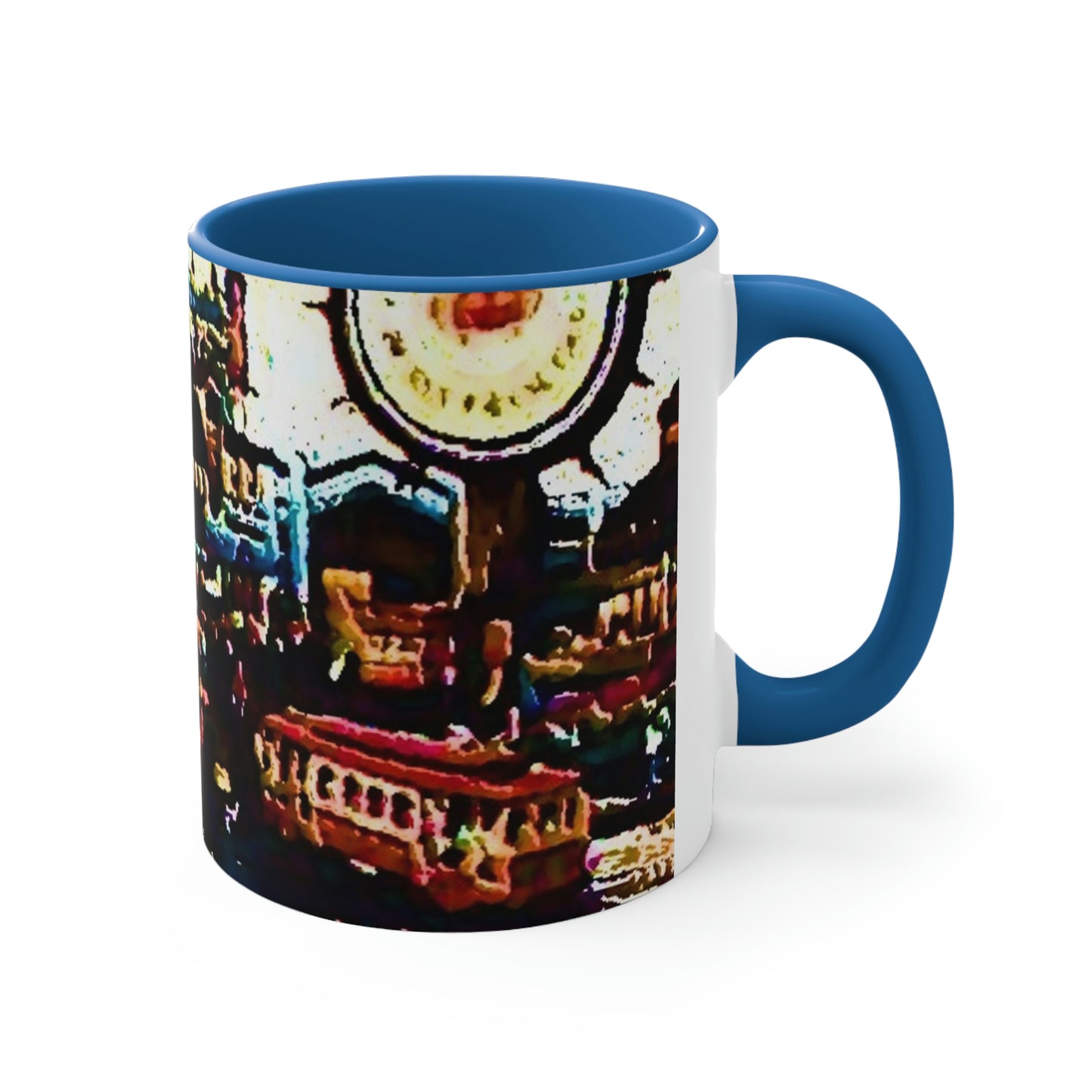 Accent Coffee Mug, 11oz ...  "No.9 Fishermen's Grotto - Fishermen's Wharf, SF, California" ... Family Archives: 1970's ... Original Works ...